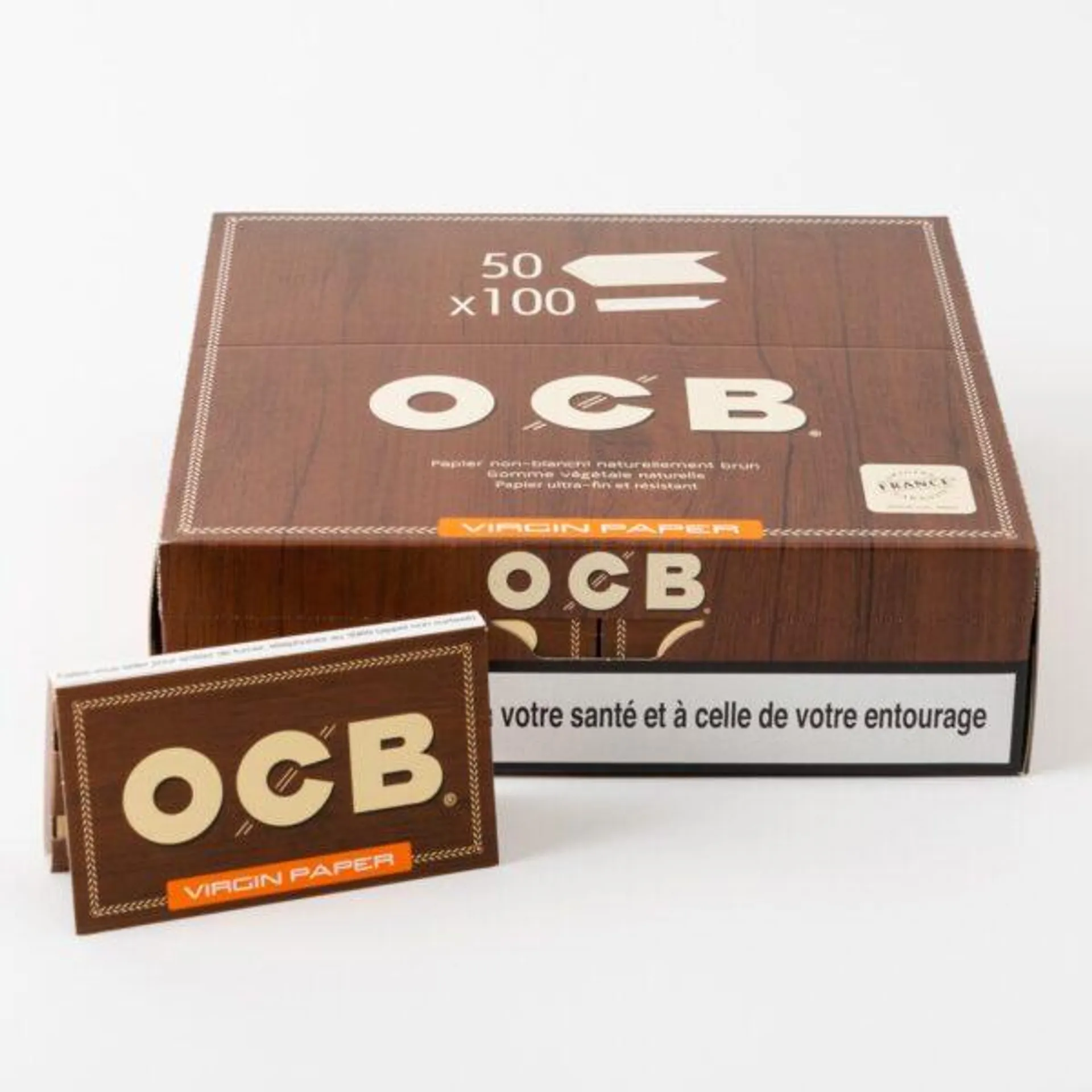 OCB slim virgin non blanchi