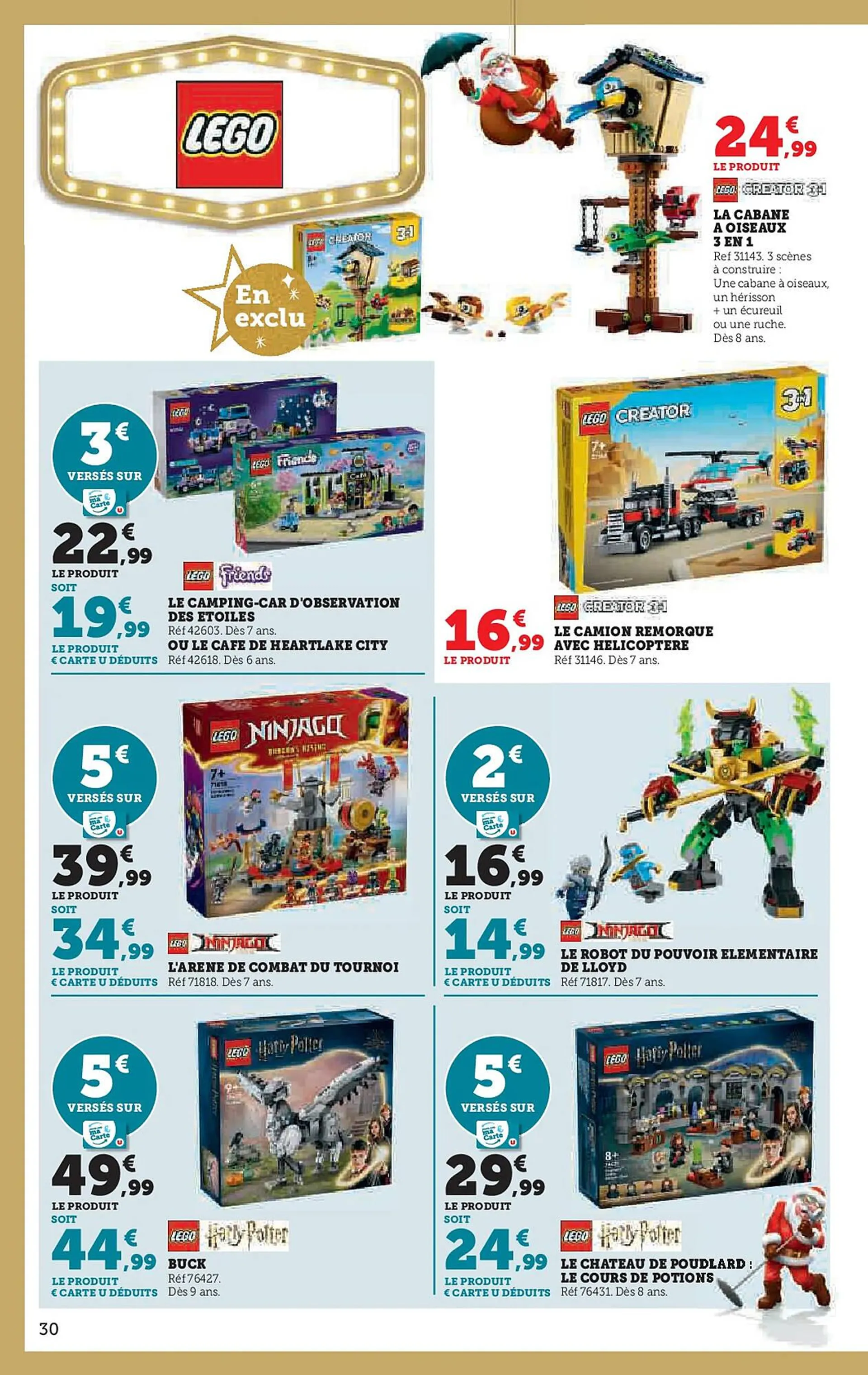 Catalogue Super U du 22 octobre au 8 décembre 2024 - Catalogue page 30