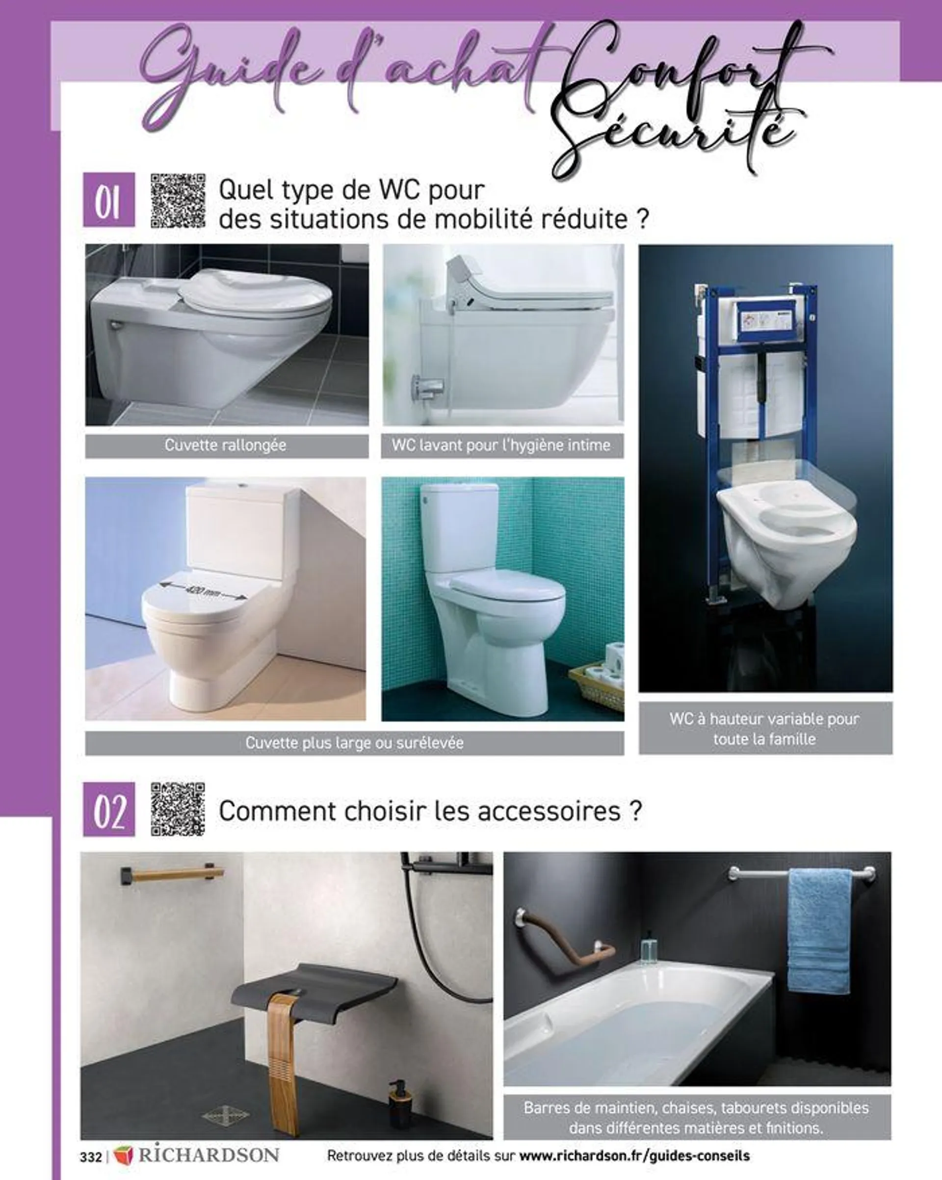 Salle de bains et carrelage 2024 du 23 mai au 31 décembre 2024 - Catalogue page 334