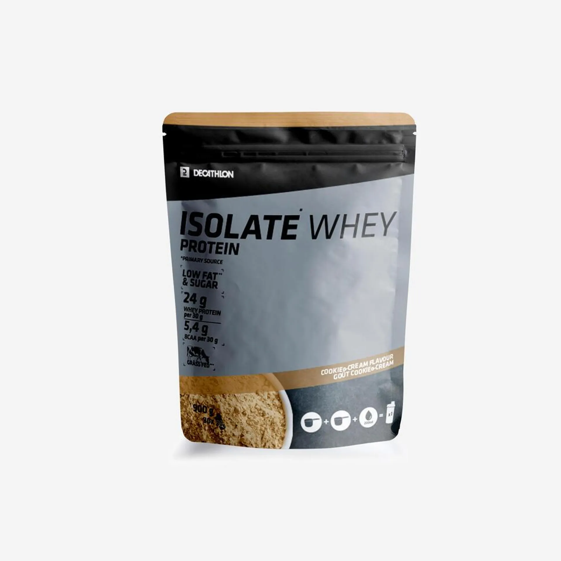 WHEY PROTEINE ISOLATE COOKIES & CREAM 900G