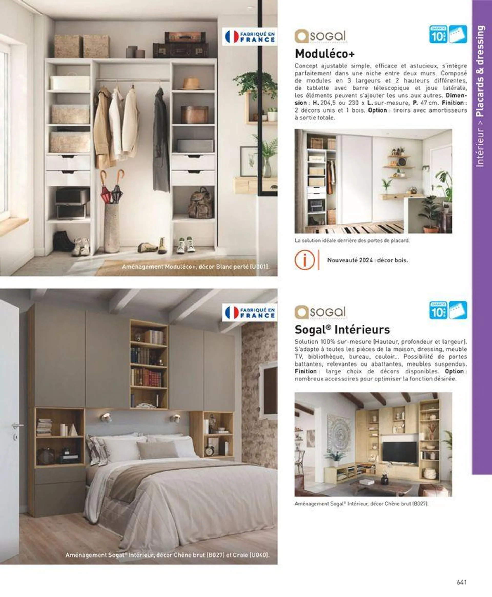 Sélection Intérieur & Extérieur 2024 du 5 avril au 31 décembre 2024 - Catalogue page 641