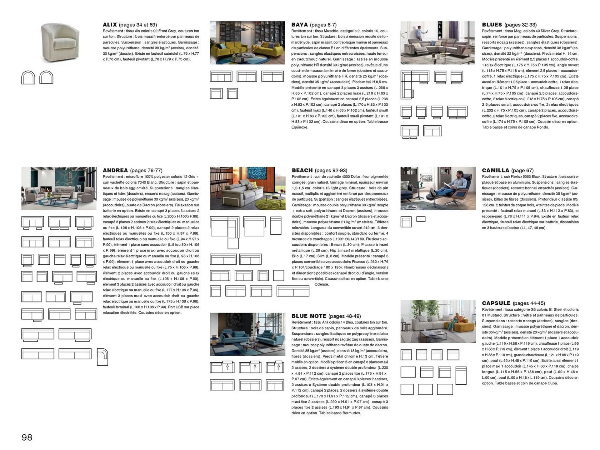 Catalogue Home Salons du 14 février au 30 novembre 2024 - Catalogue page 98