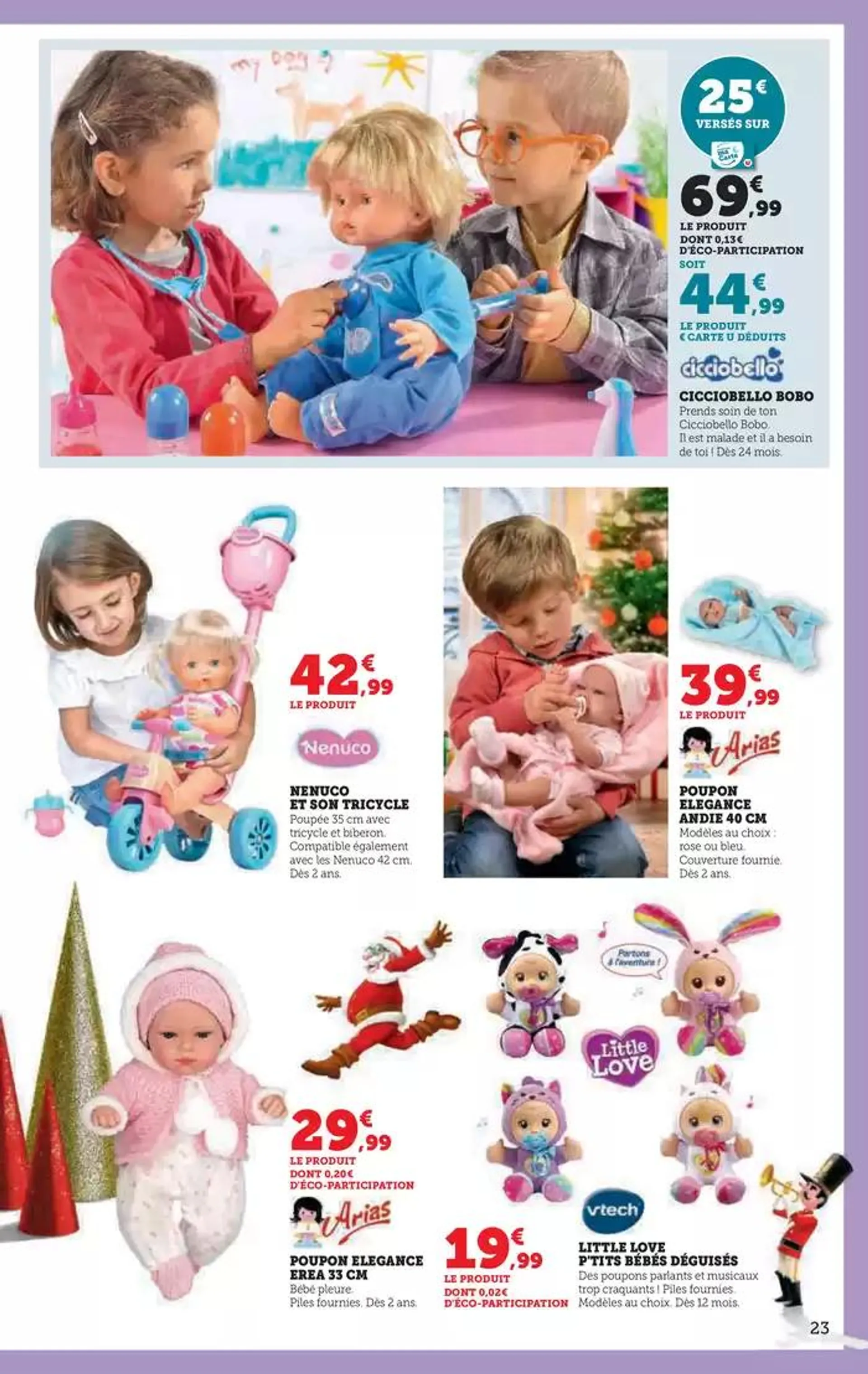 Jouets du 22 octobre au 8 décembre 2024 - Catalogue page 23