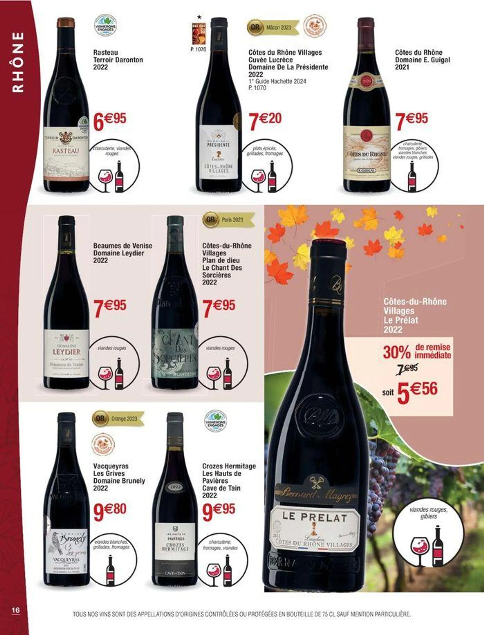 Foire aux vins du 27 septembre au 12 octobre 2024 - Catalogue page 7