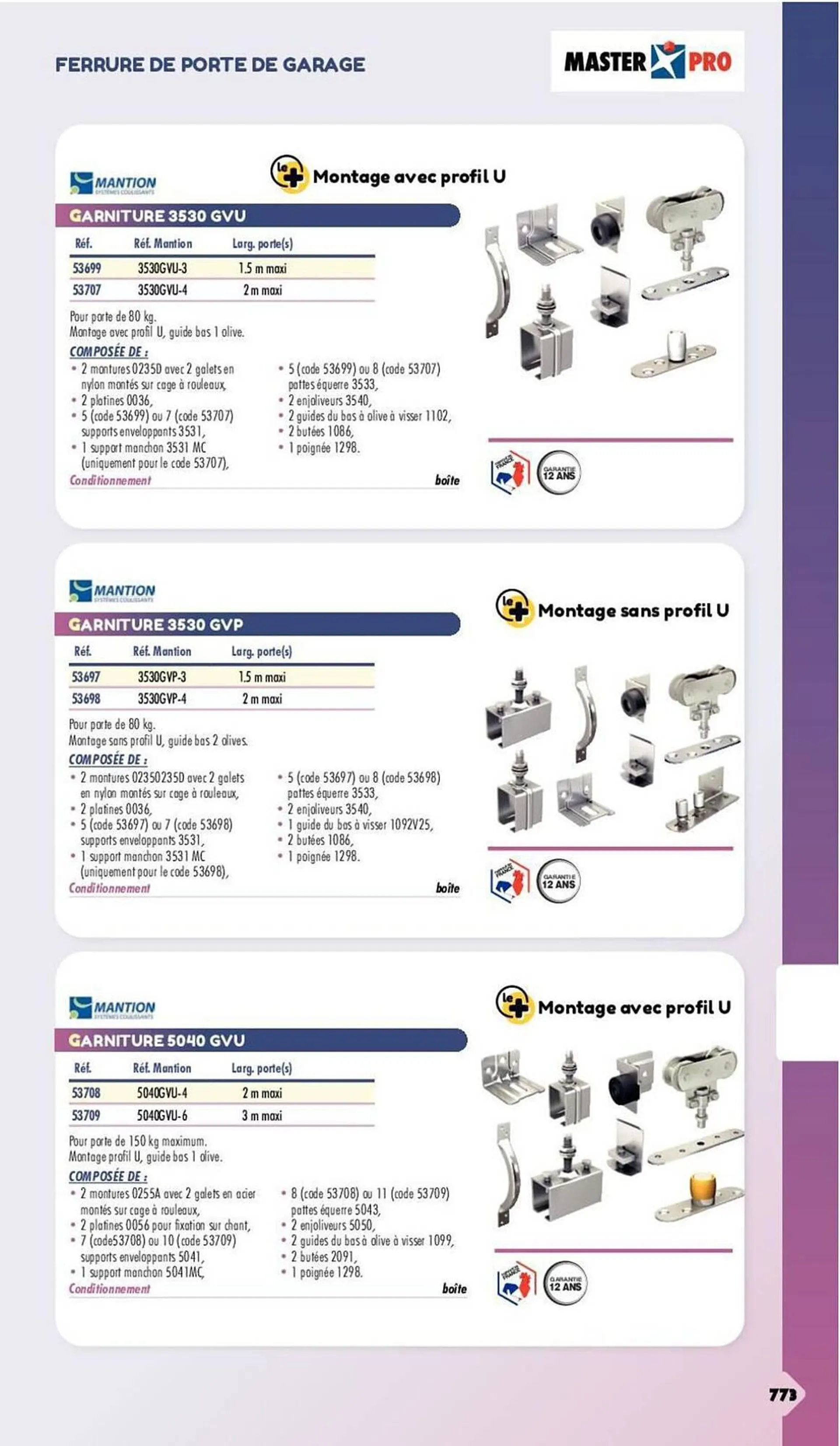 Catalogue Master Pro du 3 janvier au 31 décembre 2024 - Catalogue page 750