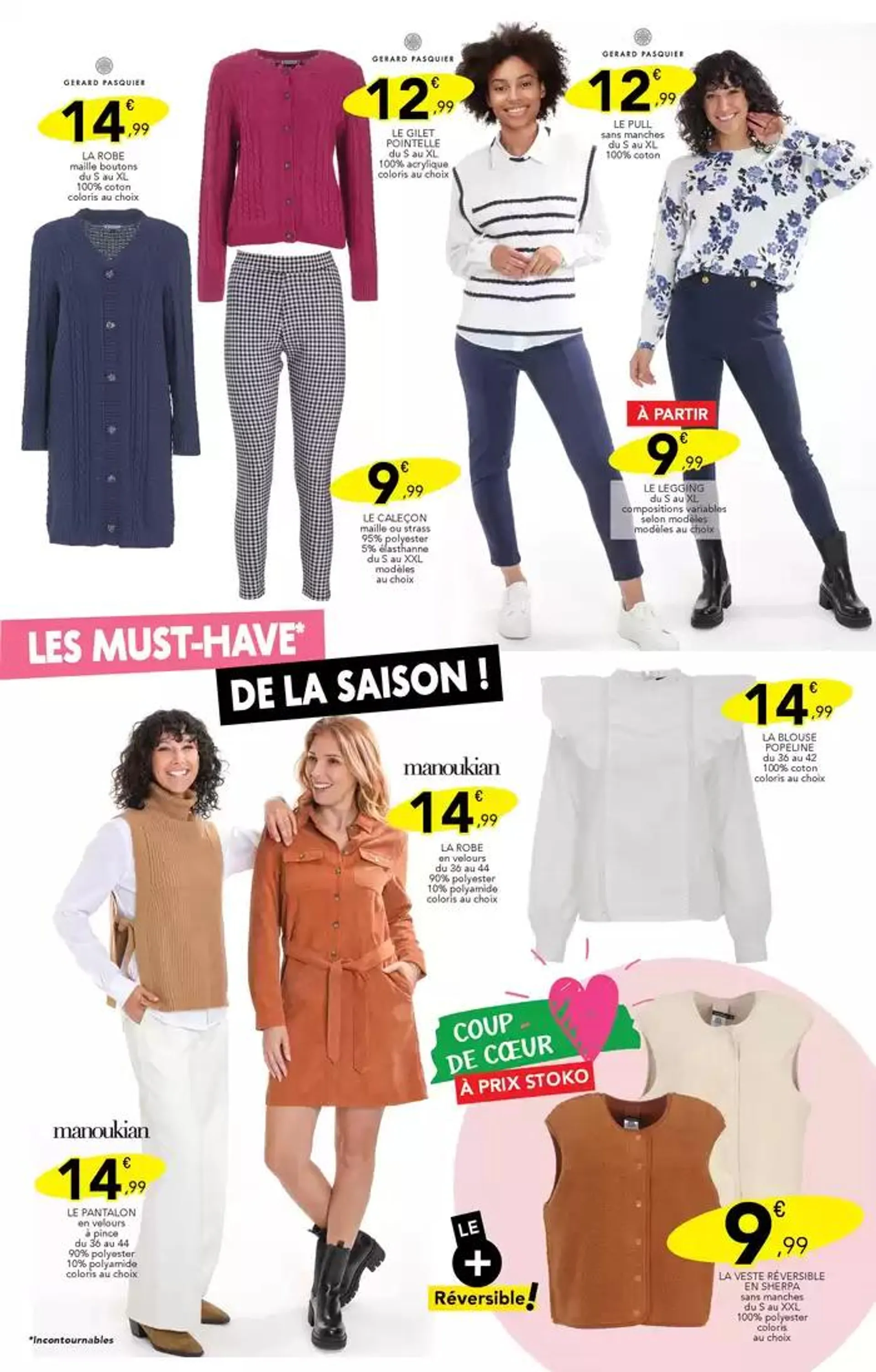 Bien au chaud à petits prix ! du 3 octobre au 13 octobre 2024 - Catalogue page 3