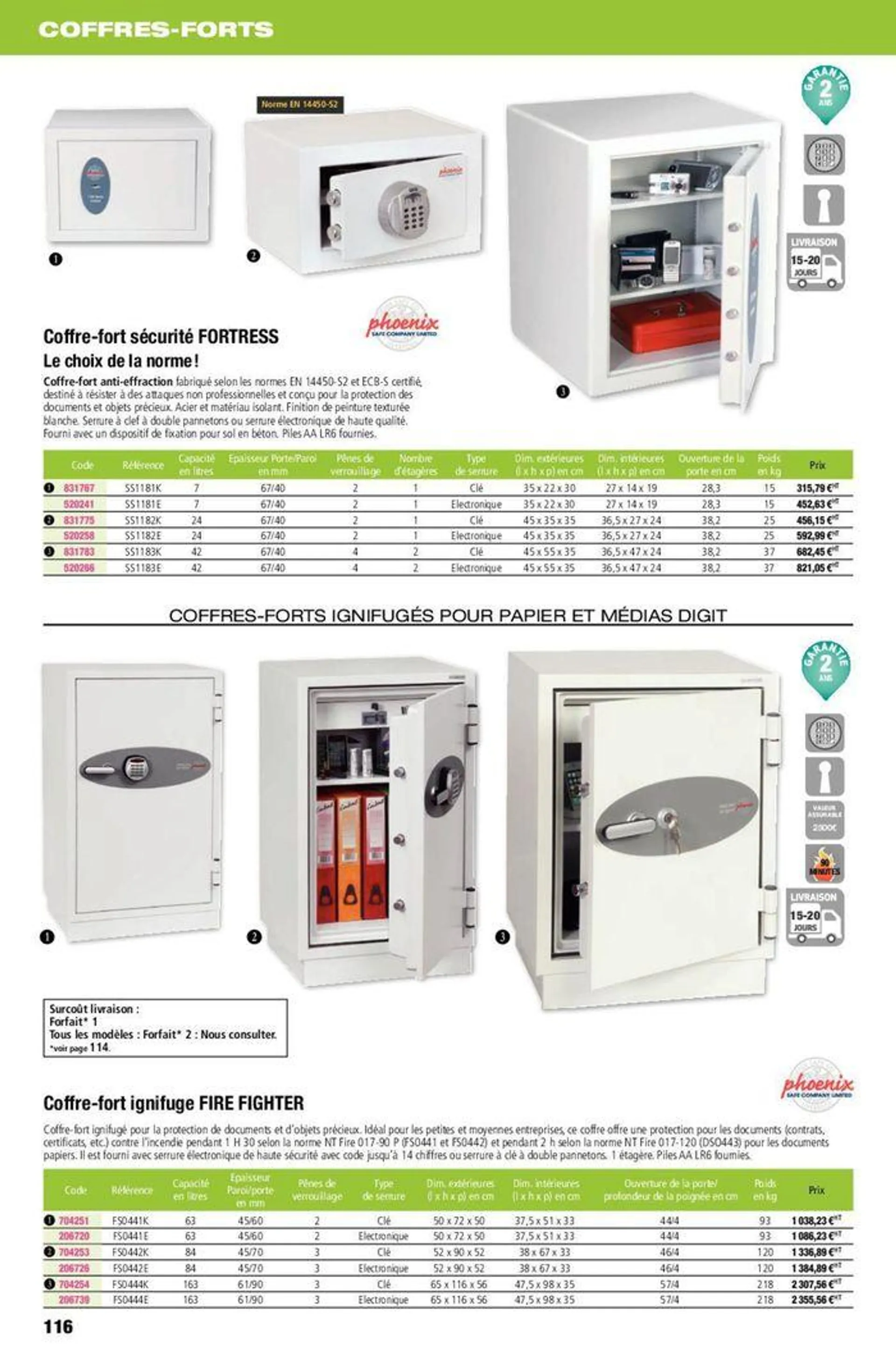 Services généraux 2024 du 11 mars au 31 décembre 2024 - Catalogue page 18