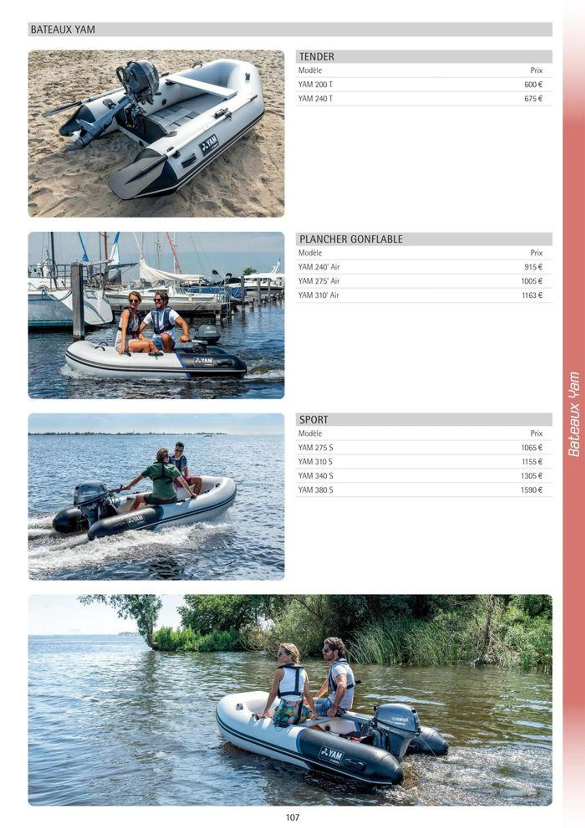 Catalogue Yamaha Marine - Accessoires Marine 2024 - 9