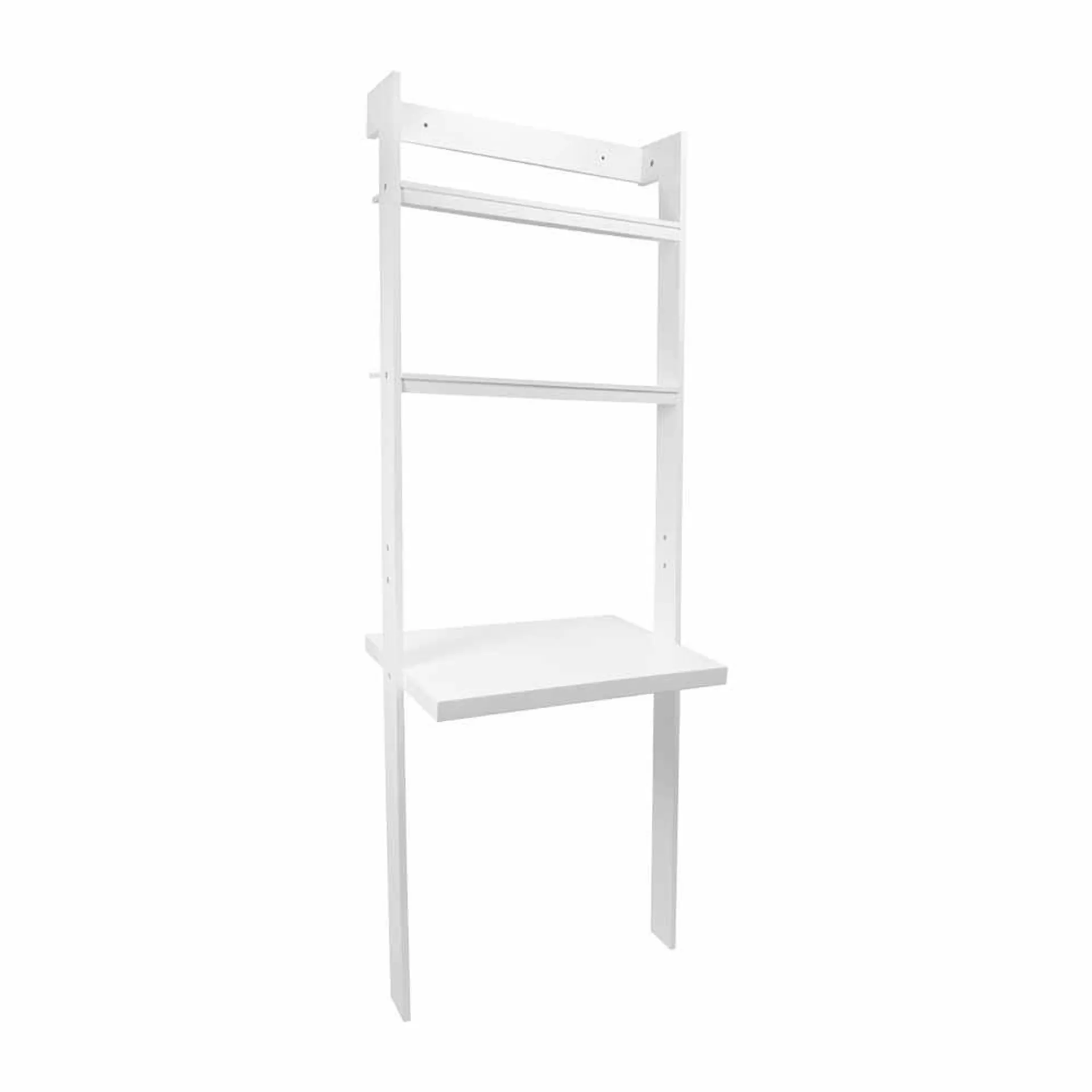 Étagère bureau Zanora mdf blanc