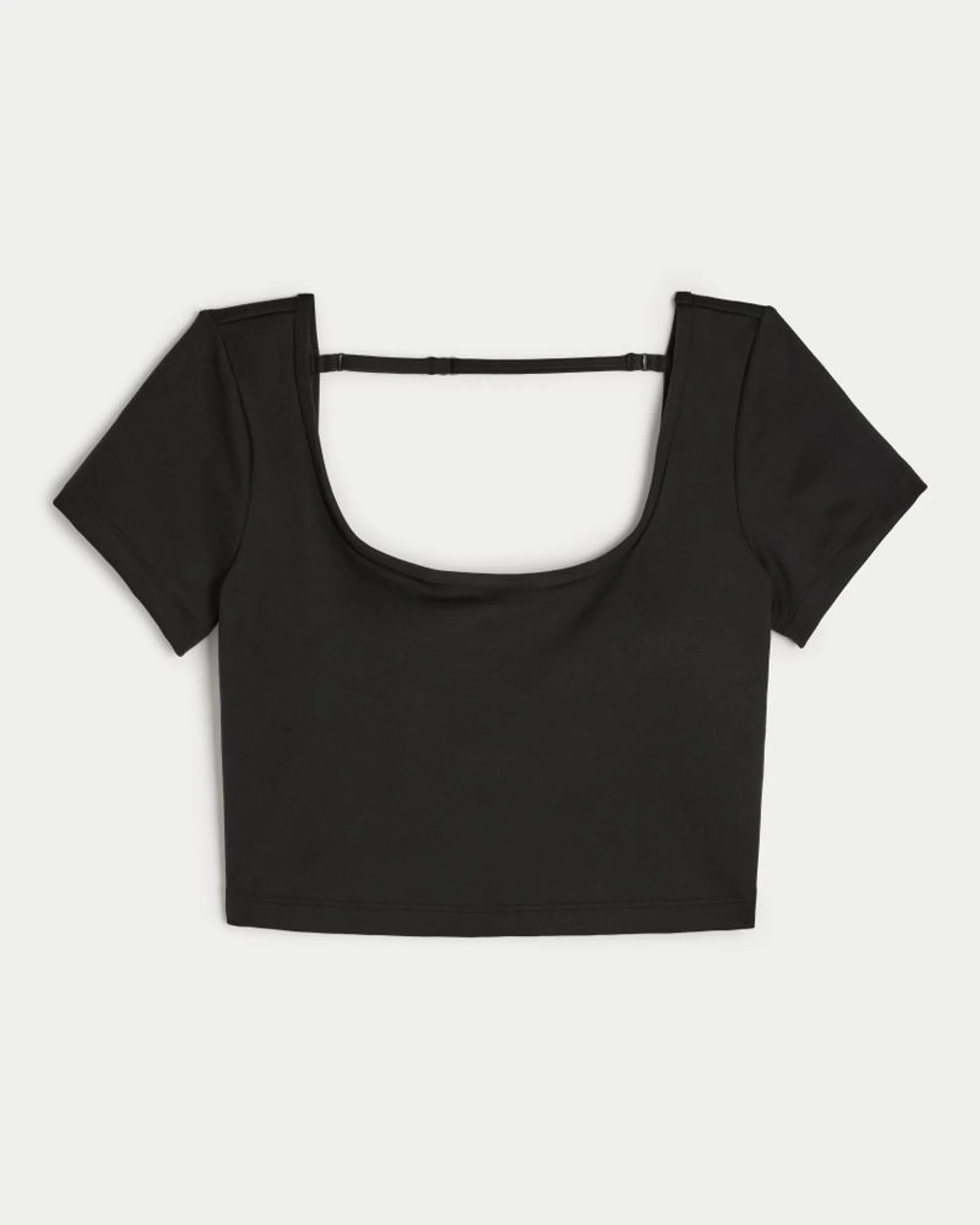 Gilly Hicks Active Recharge Open-Back Tee