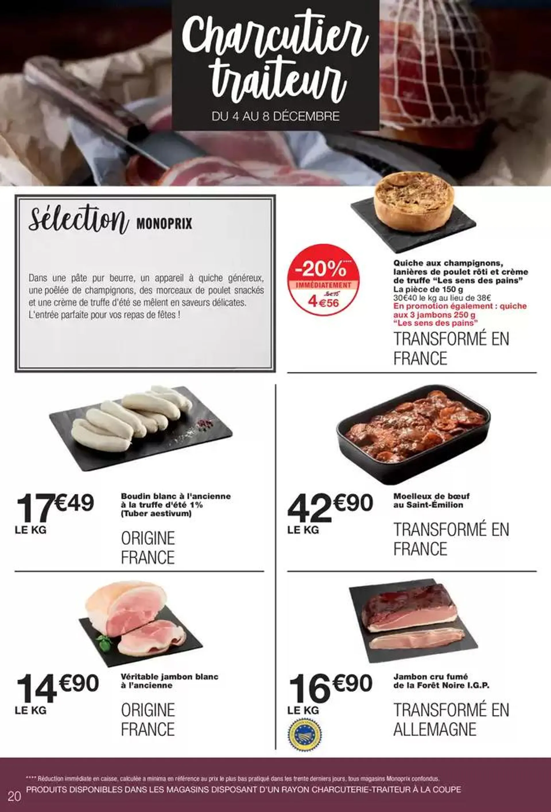 CATALOGUE PROMOTIONNEL  du 12 décembre au 15 décembre 2024 - Catalogue page 20