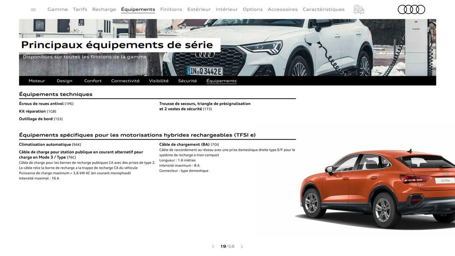 Audi Q3 Sportback du 20 août au 31 décembre 2024 - Catalogue page 19