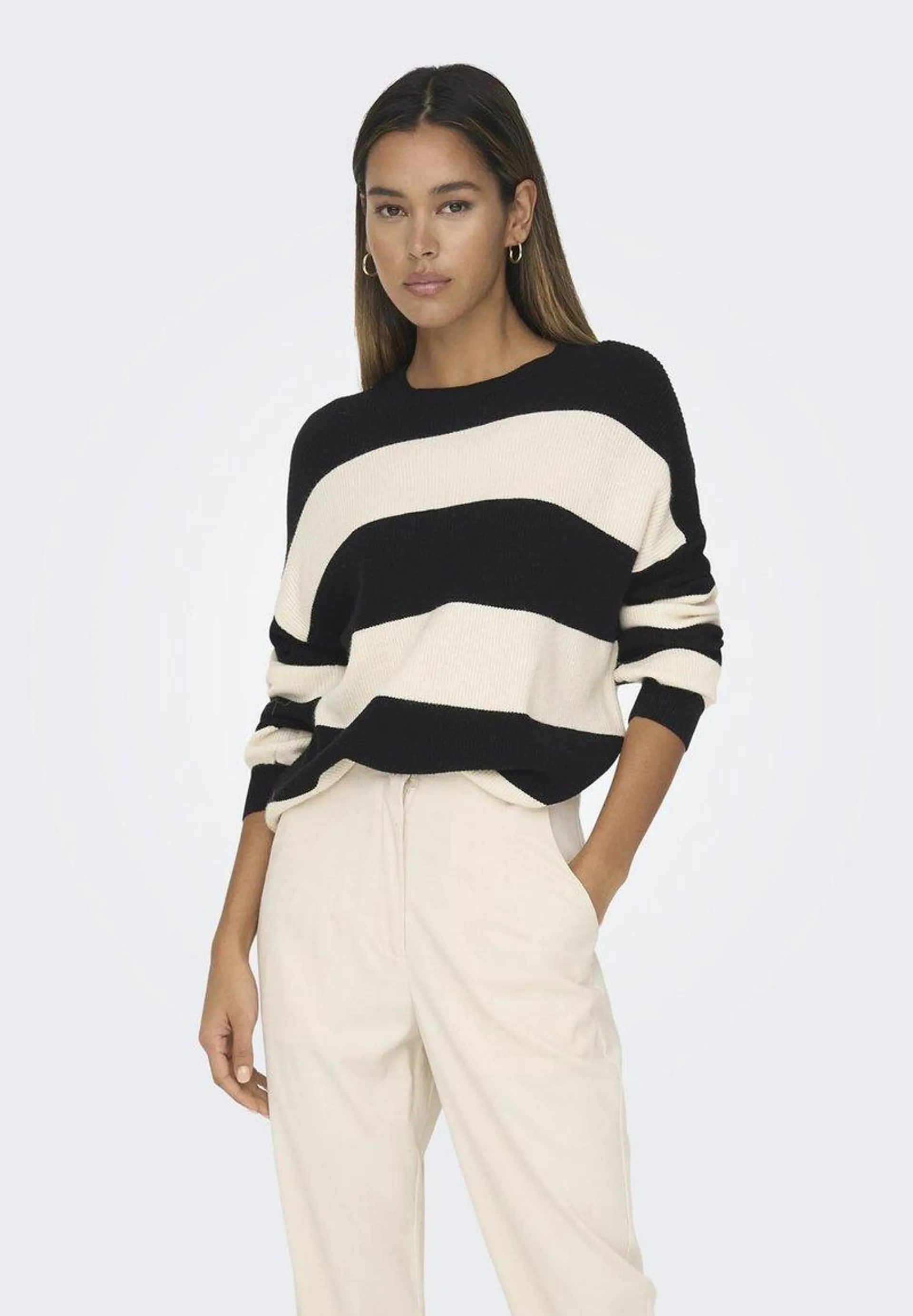 ONLATIA STRIPE NOOS - Pullover