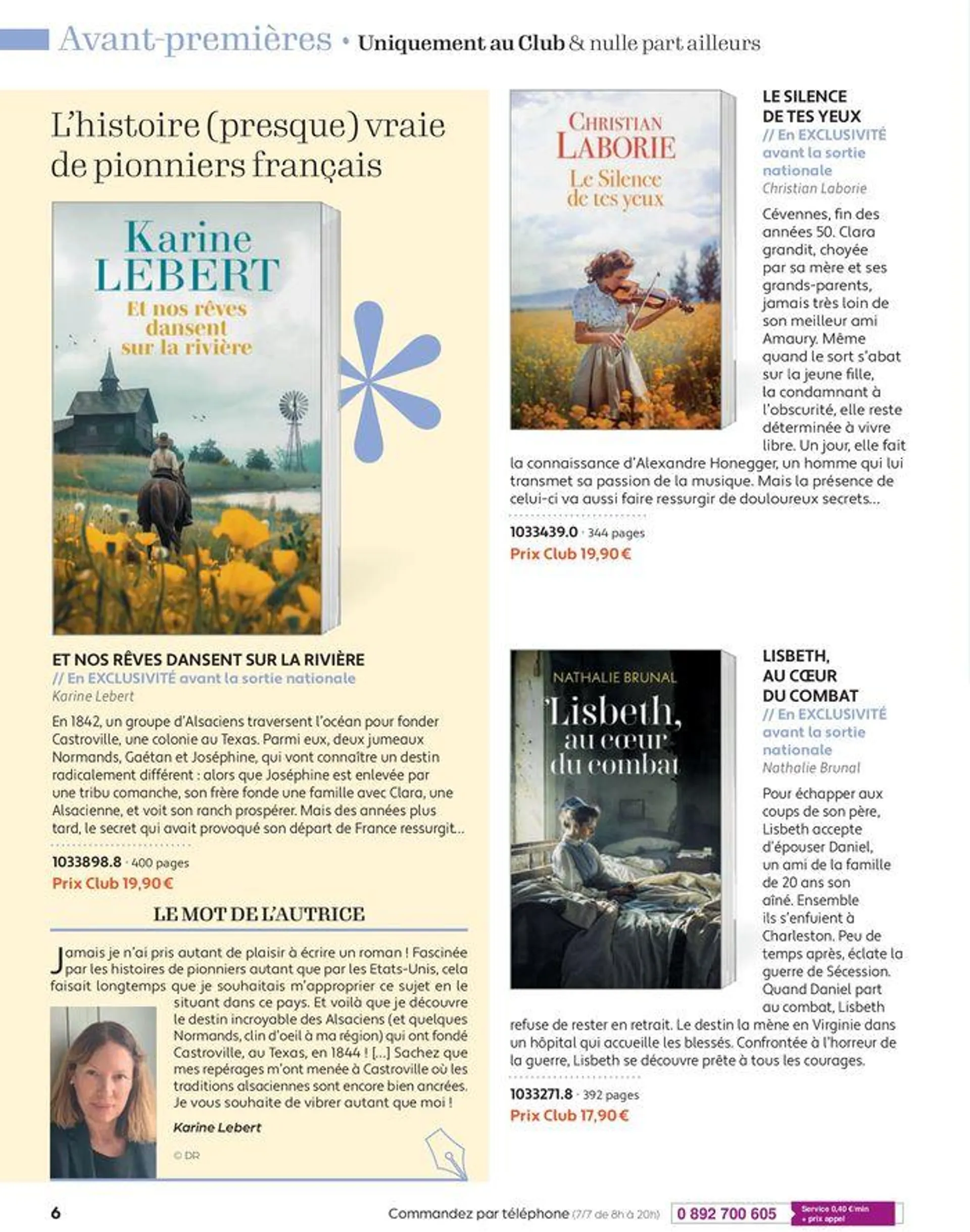 Septembre - Octobre 2024 du 2 septembre au 31 octobre 2024 - Catalogue page 6