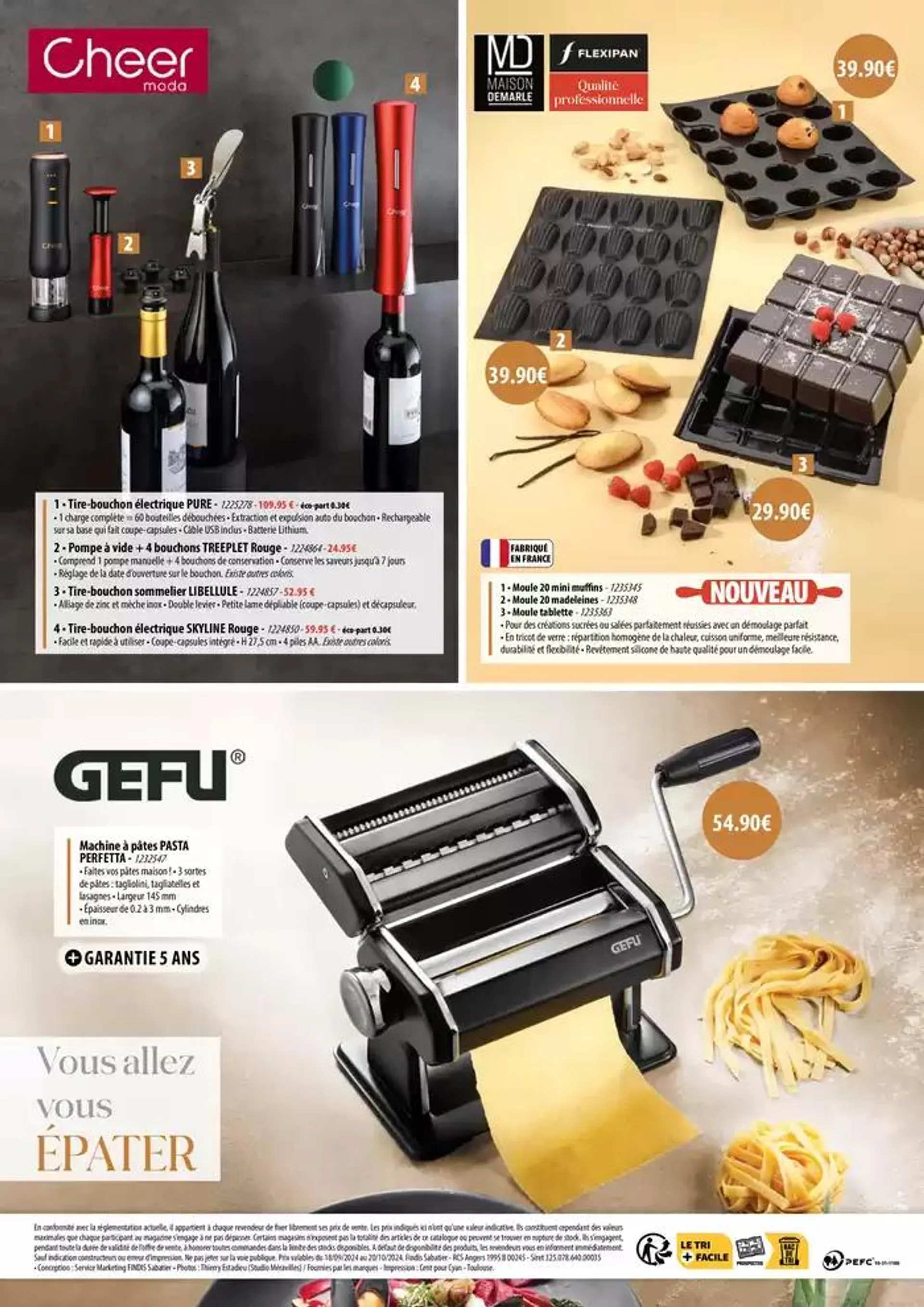 LEesssentiels En cuisine du 7 octobre au 20 octobre 2024 - Catalogue page 12