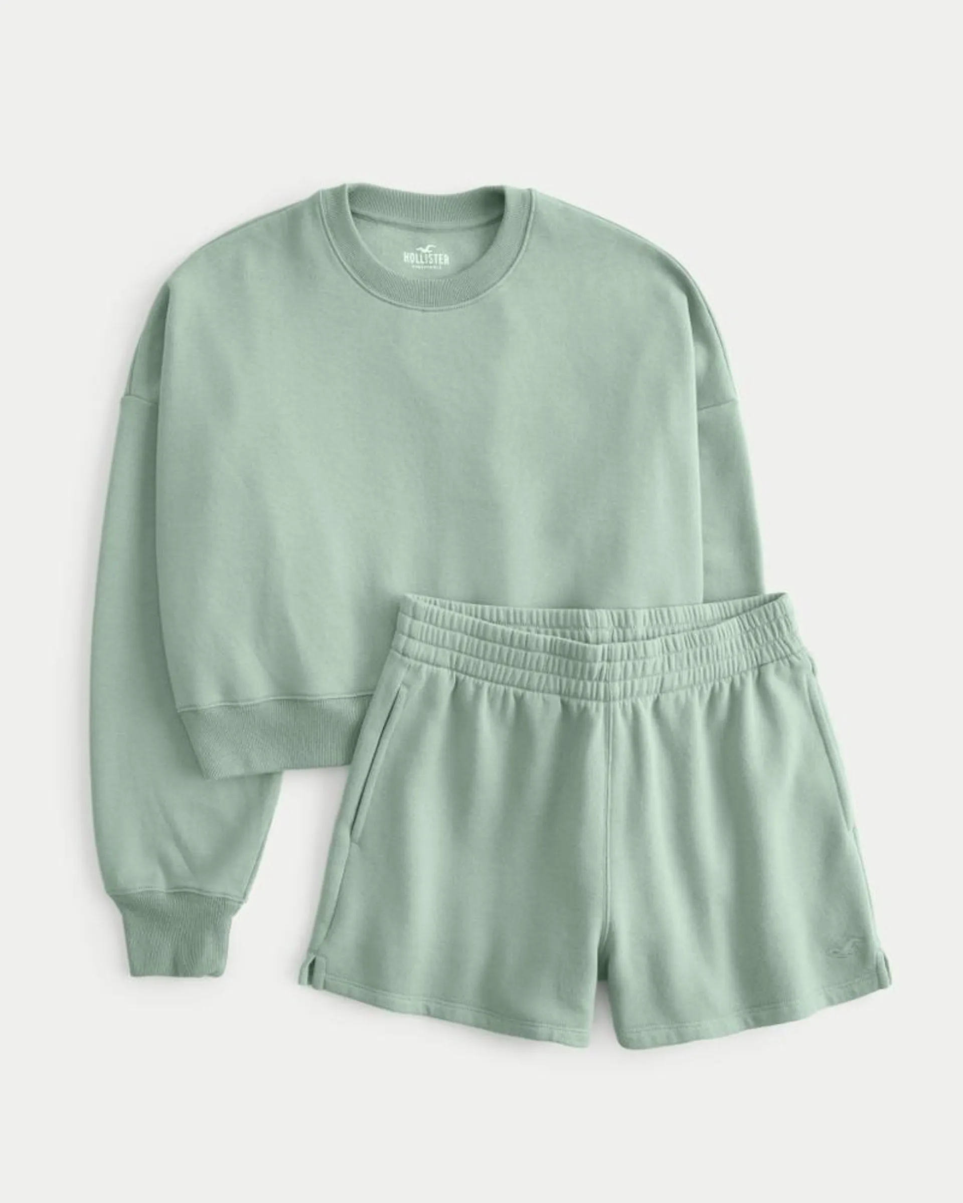 Easy Sweatshirt & Fleece Shorts Bundle
