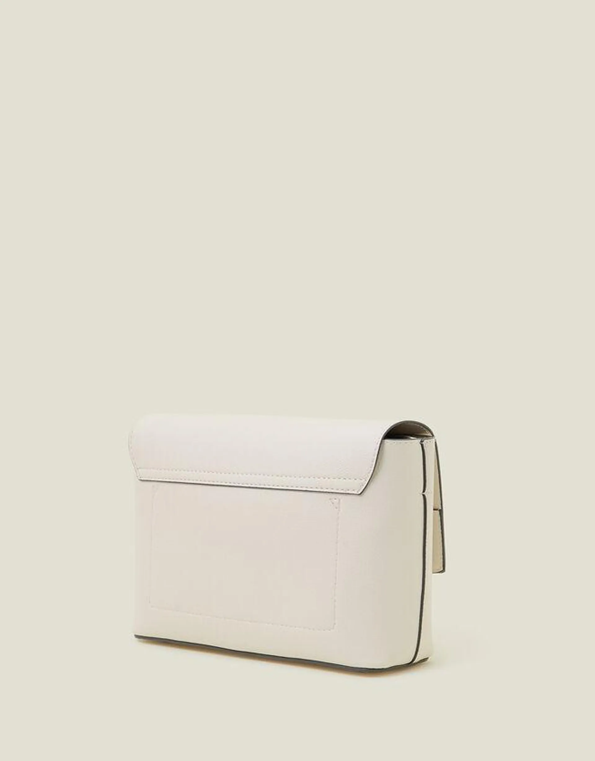 Leo Cross-Body Bag White