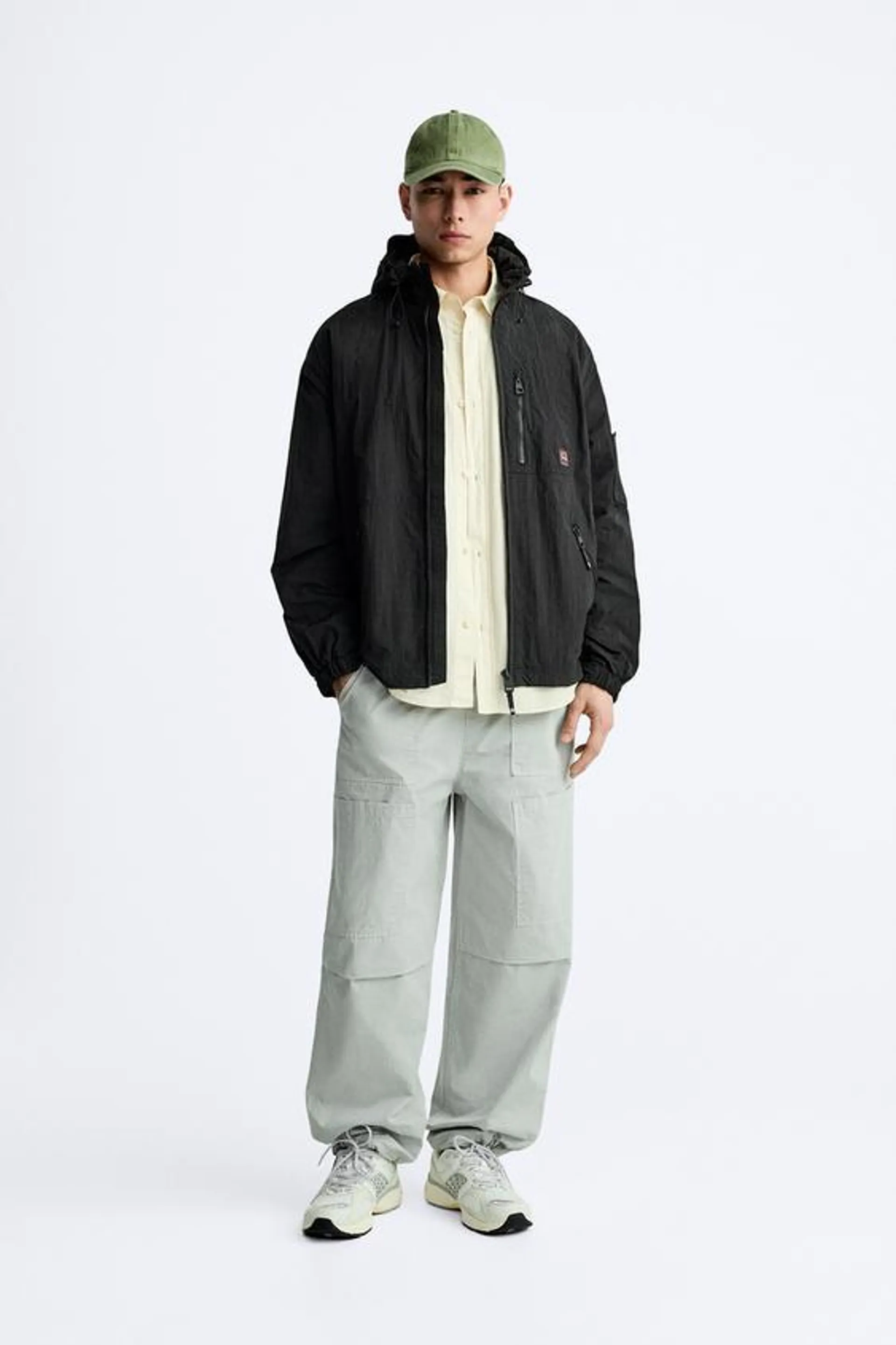 PANTALONI PARACHUTE CARGO