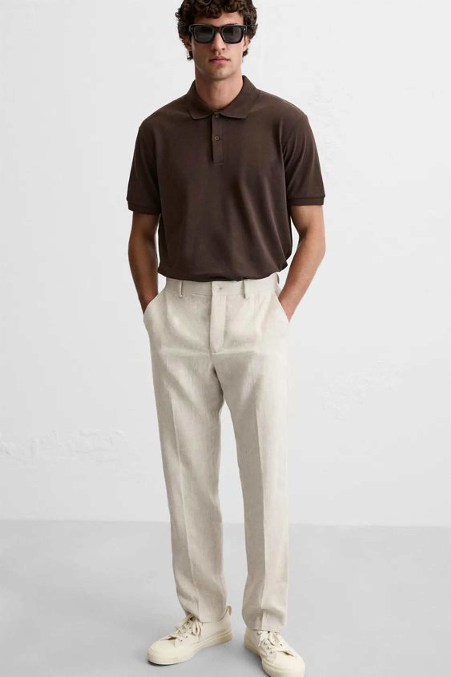 100% LINEN TROUSERS