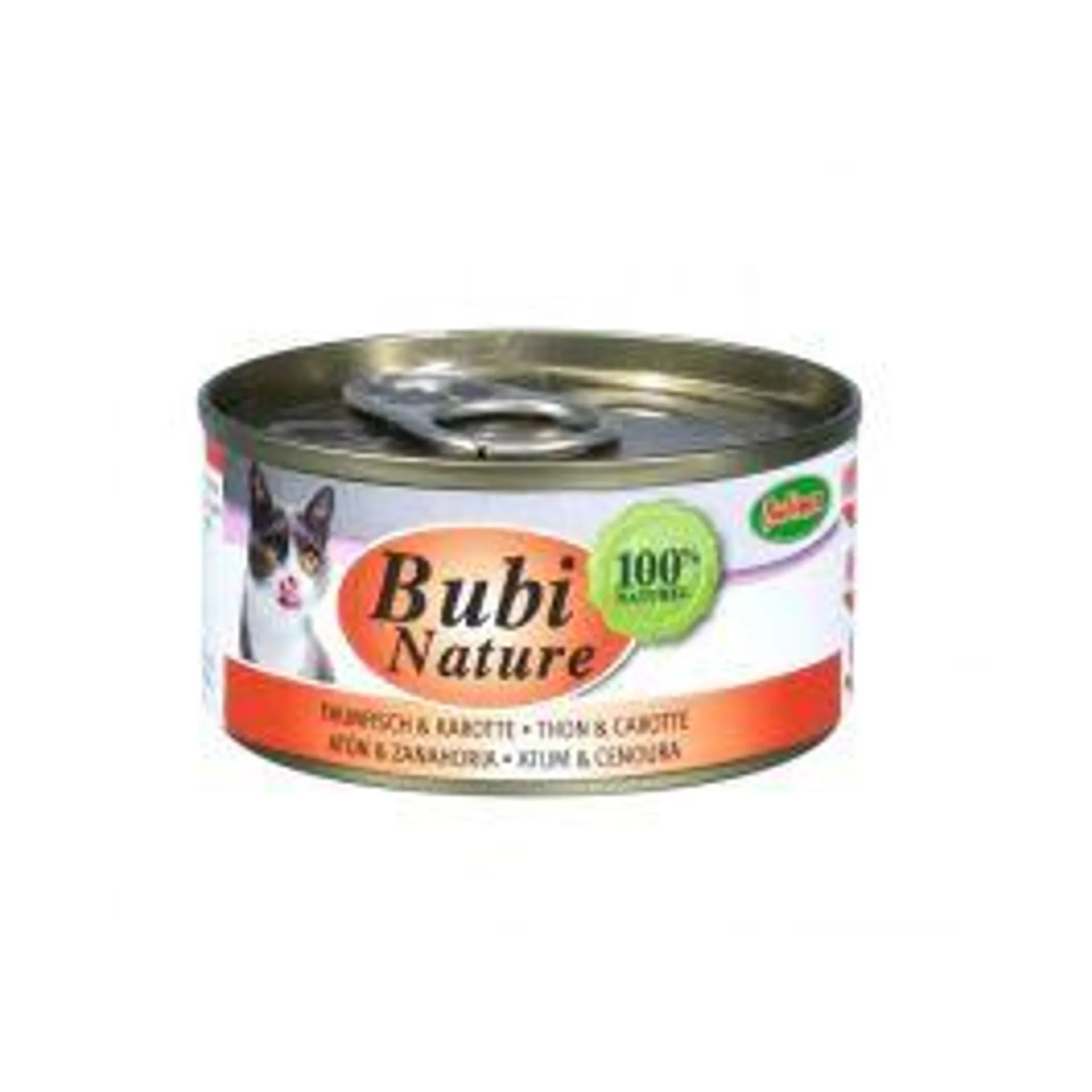 Pâtée Thon et Carotte pour chat Bubi nature