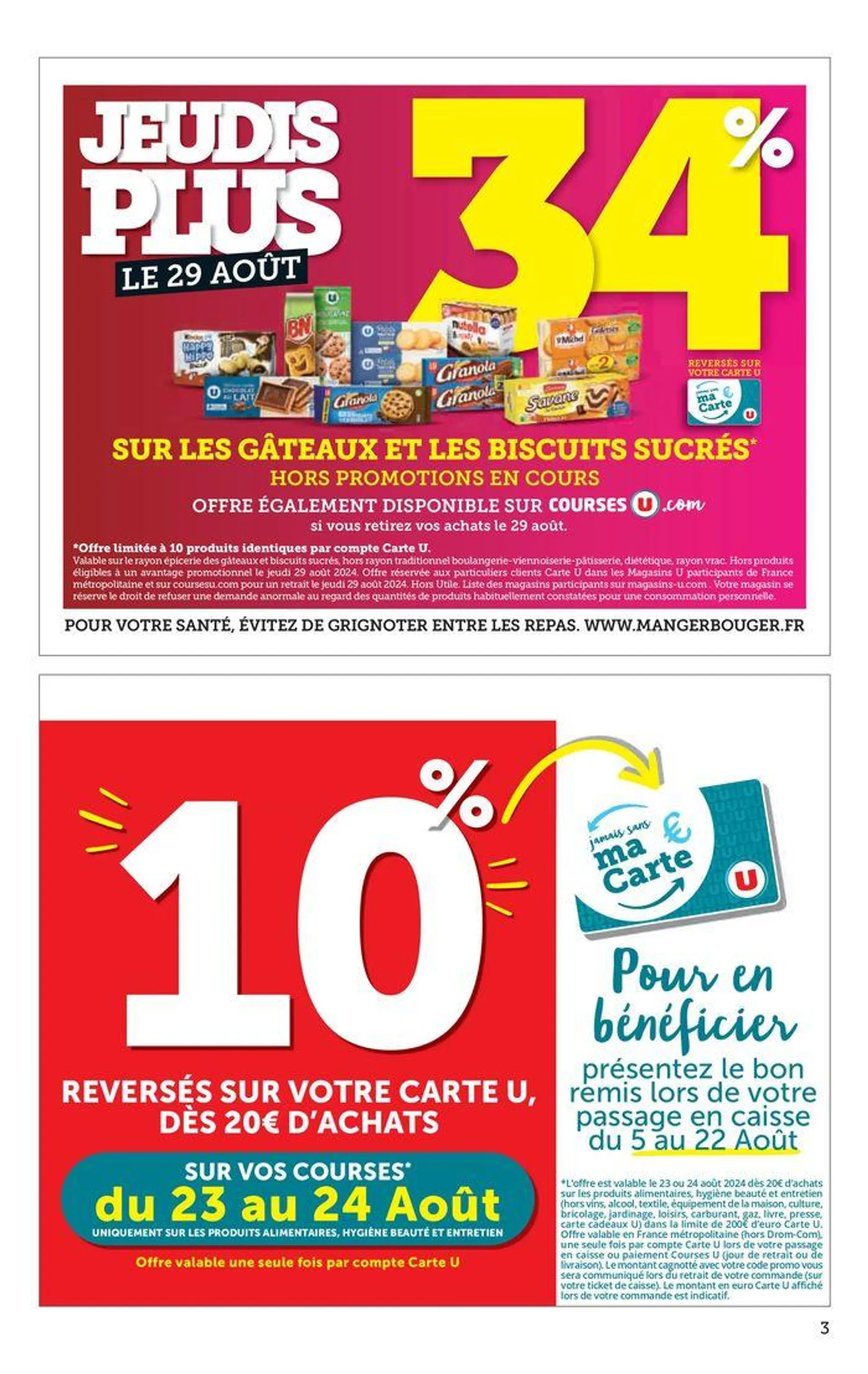 Catalogue U EXPRESS du 20 août au 1 septembre 2024 - Catalogue page 3