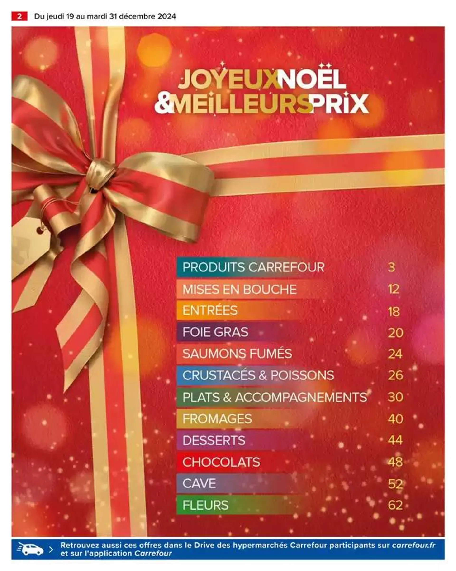 JOYEUSES FÊTES ET MEILLEURS PRIX du 19 décembre au 31 décembre 2024 - Catalogue page 4