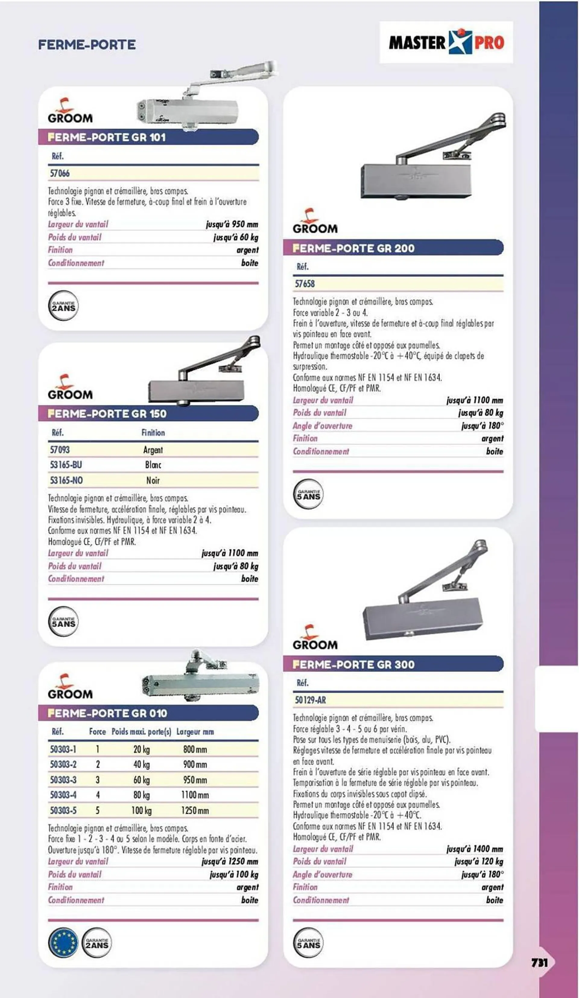 Catalogue Master Pro du 3 janvier au 31 décembre 2024 - Catalogue page 703