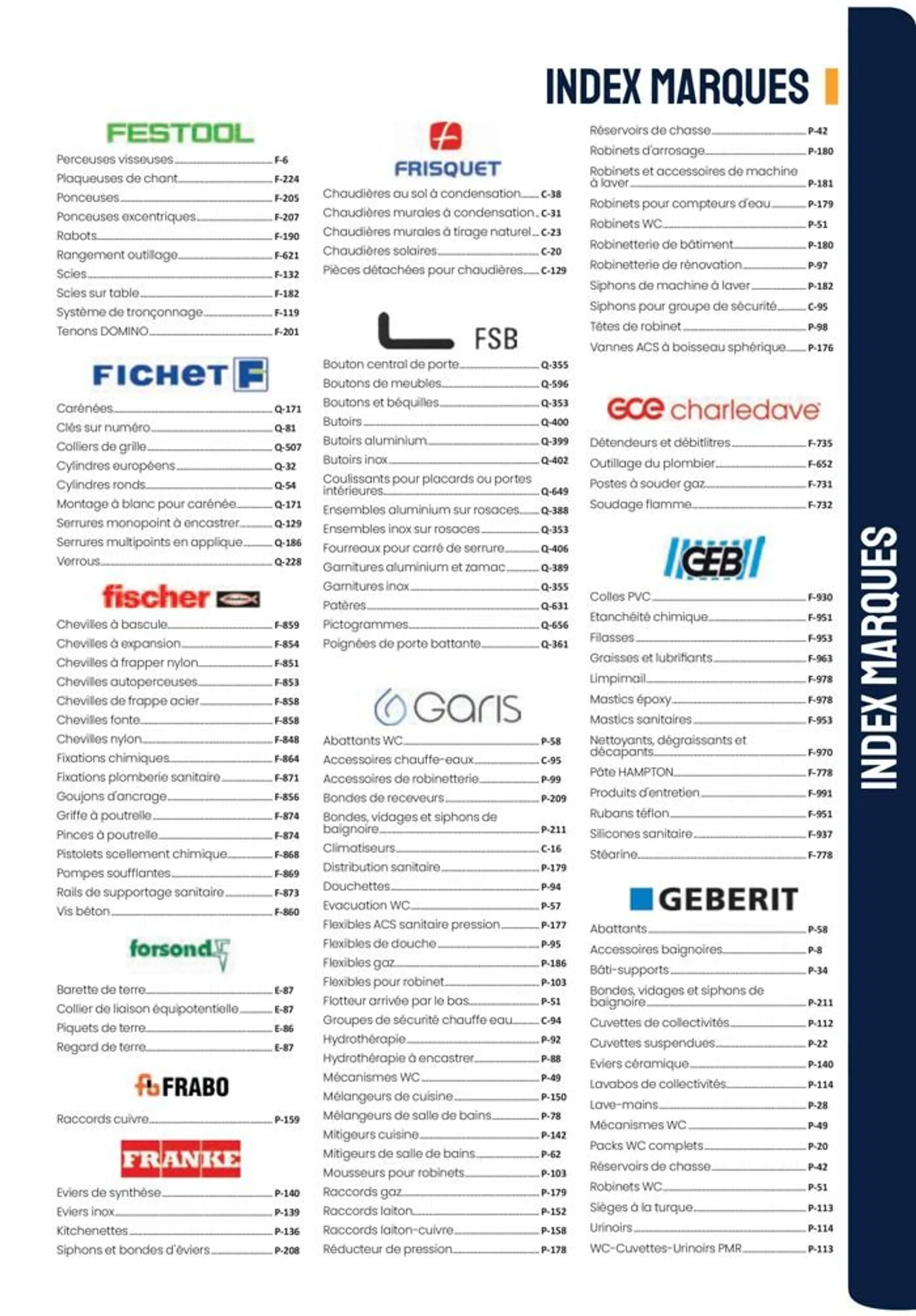 Au Forum du Bâtiment Plus proche,Plus pro du 4 mai au 31 décembre 2024 - Catalogue page 55