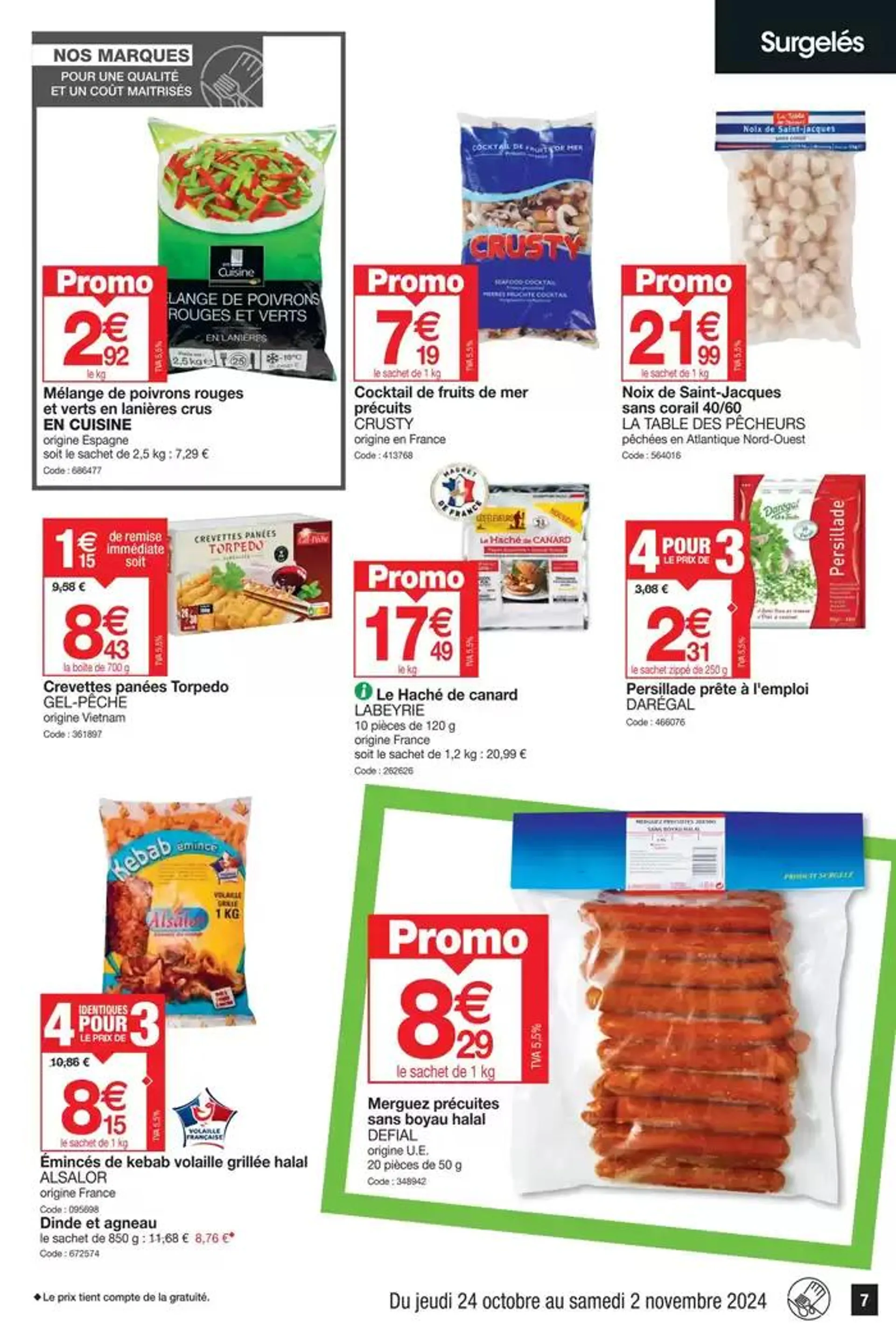 Vos promos du 22 octobre au 2 novembre 2024 - Catalogue page 29