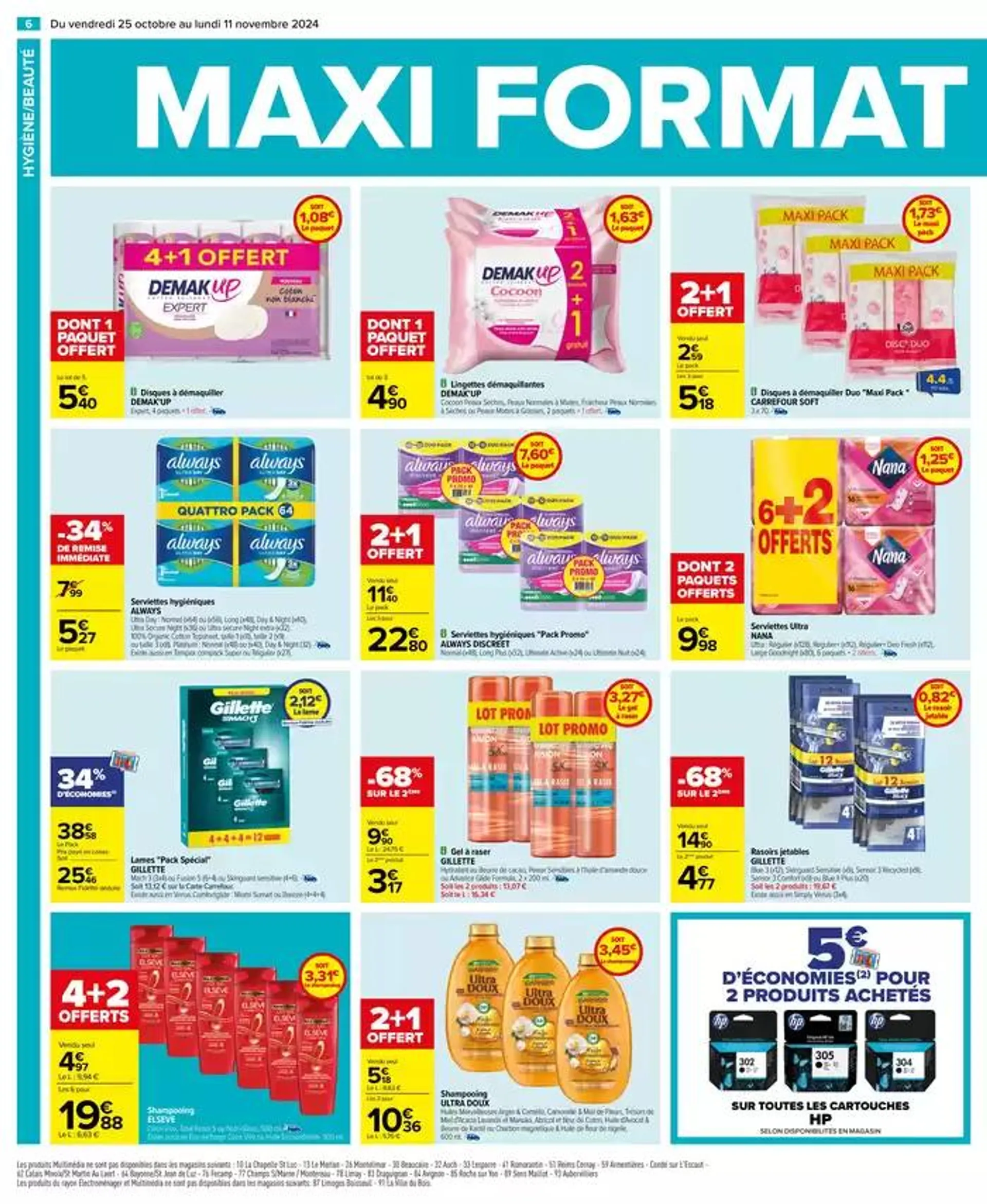 MAXI FORMAT MINI PRIX du 25 octobre au 11 novembre 2024 - Catalogue page 6