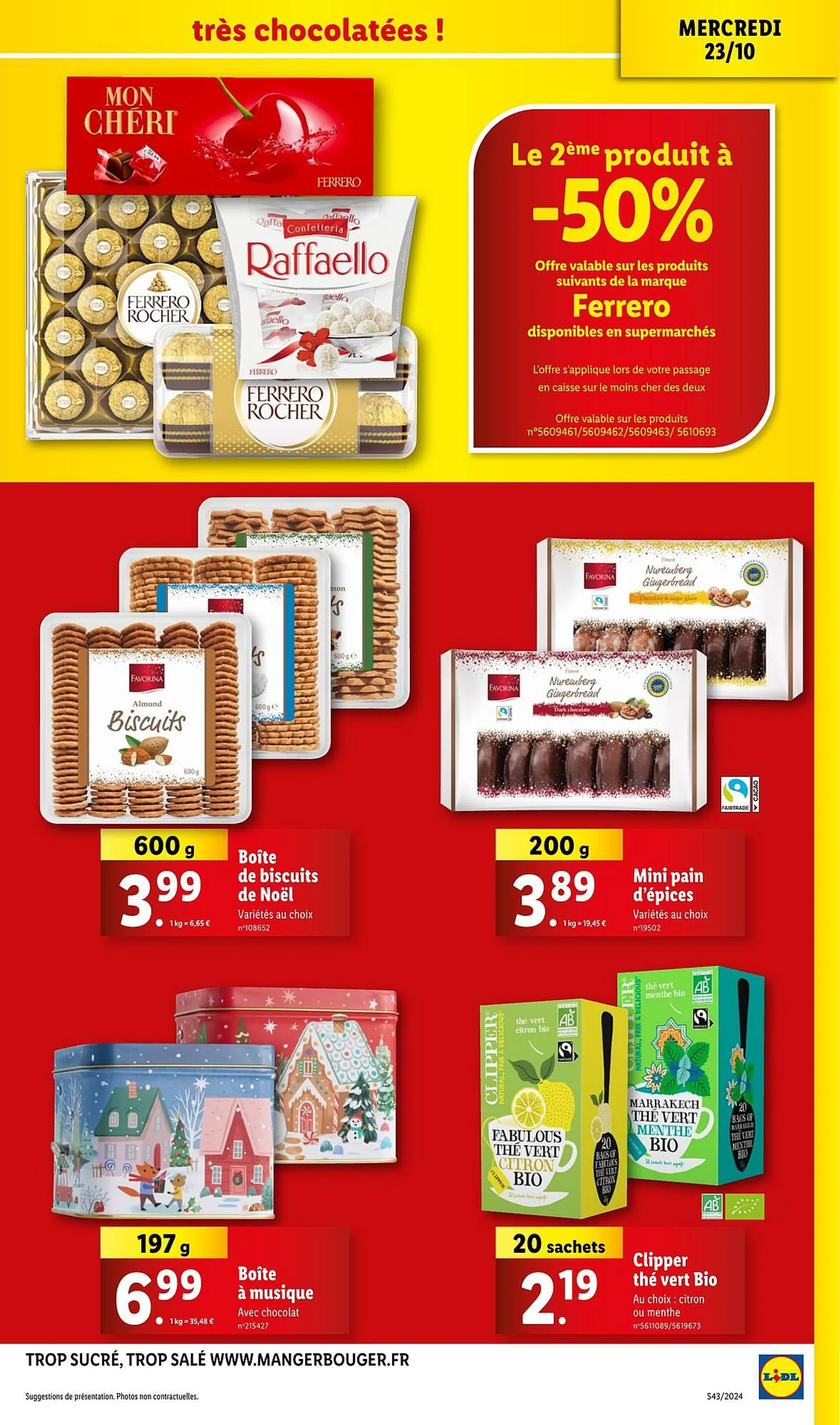 Catalogue Lidl du 23 octobre au 29 octobre 2024 - Catalogue page 21