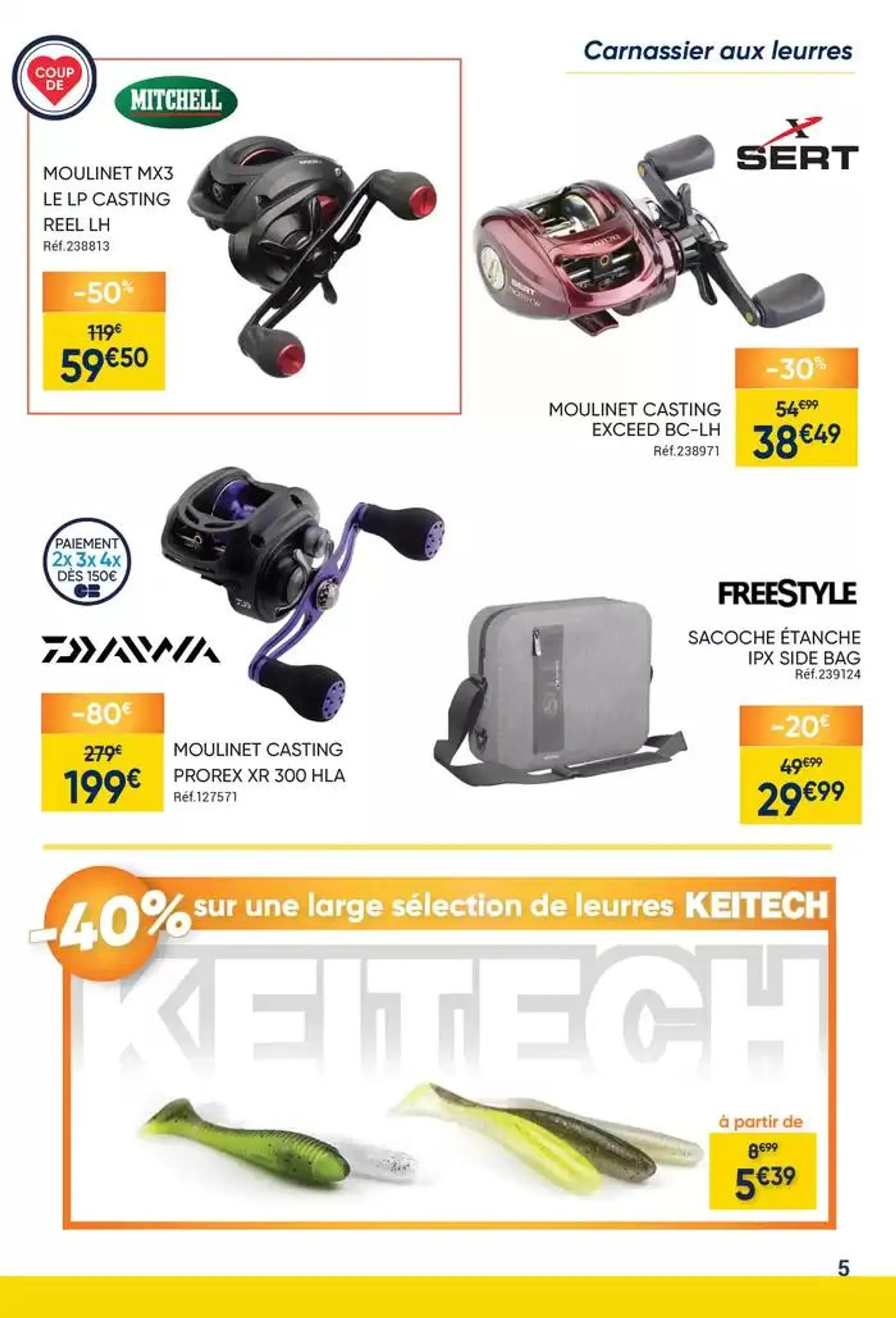 La Braderie des Grandes Marques est de retour chez Pacific Pêche ! du 26 septembre au 3 novembre 2024 - Catalogue page 5