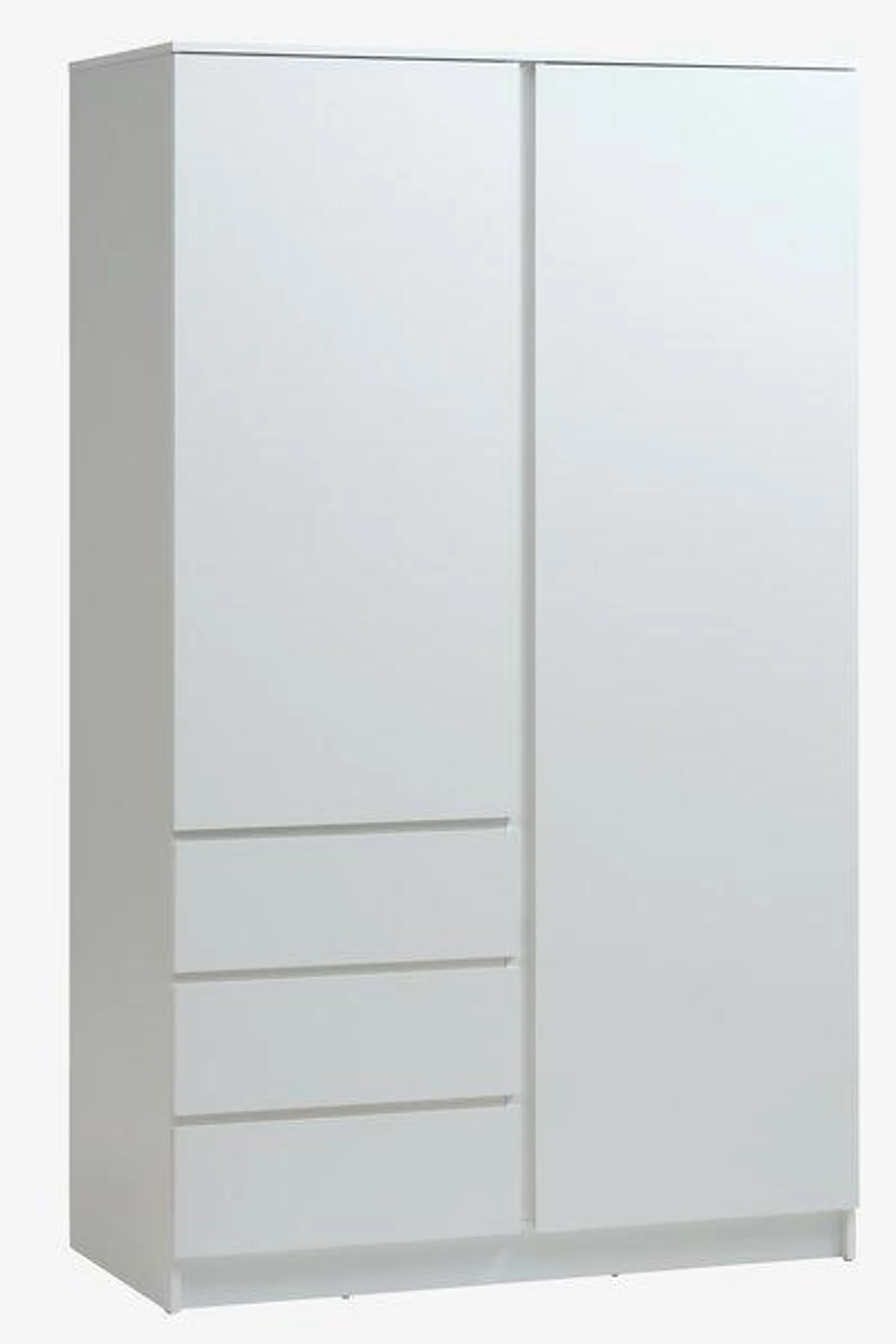 Armoire LIMFJORDEN 120x200 combi blanc