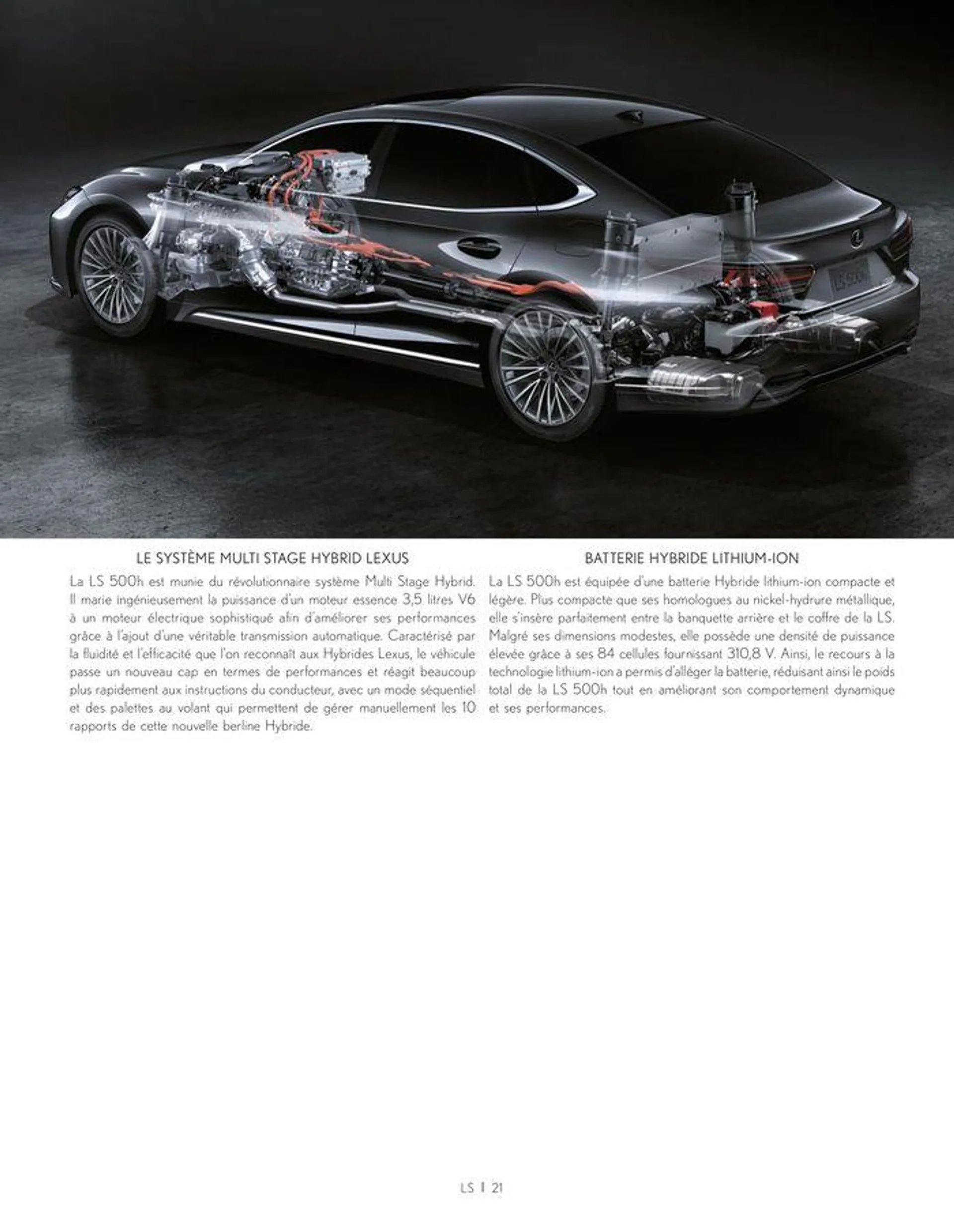 Lexus LS 500h Hybride auto-rechargeable du 24 juin au 28 février 2025 - Catalogue page 21