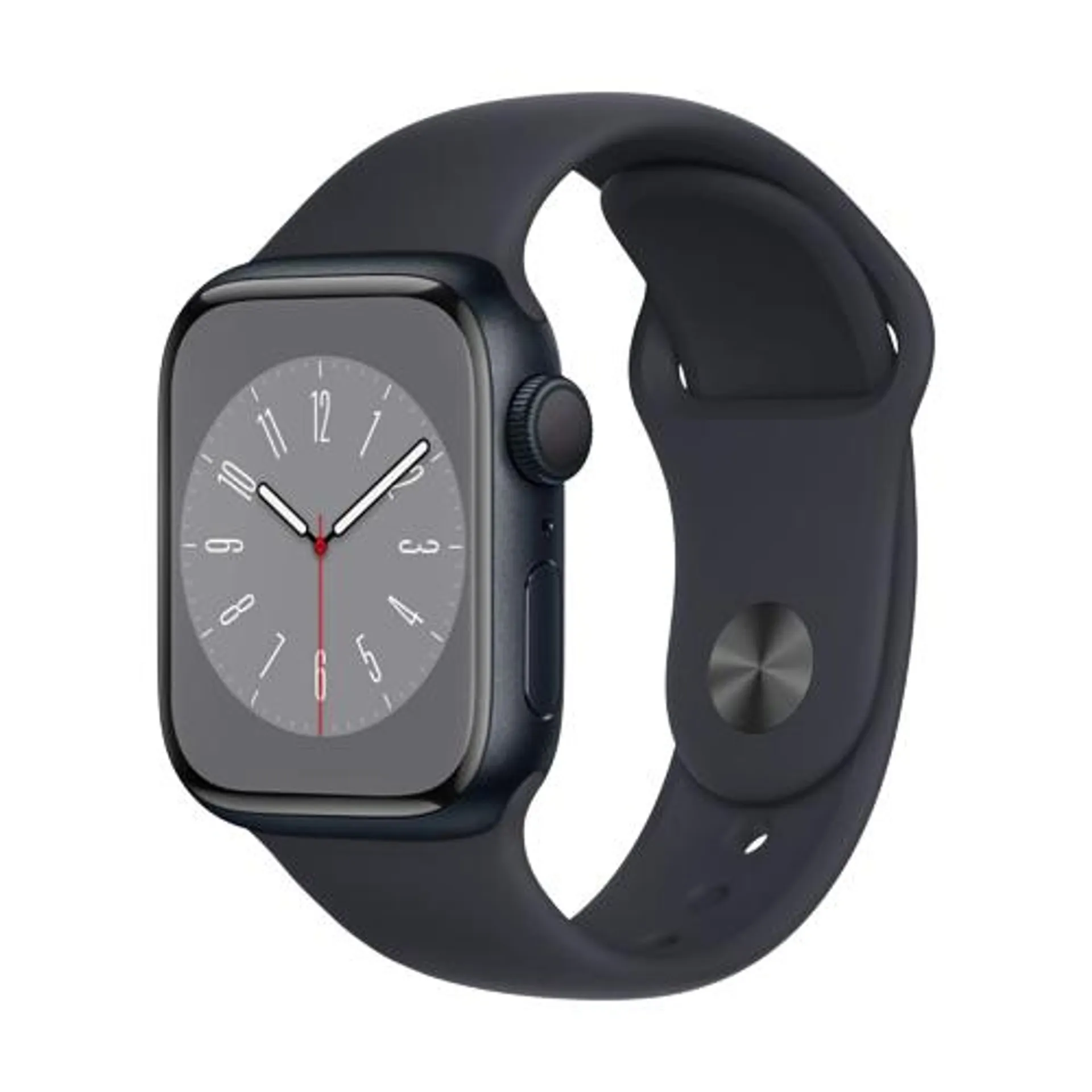 Apple Watch Series 8 GPS Cellular boîtier Aluminium Minuit 45mm
