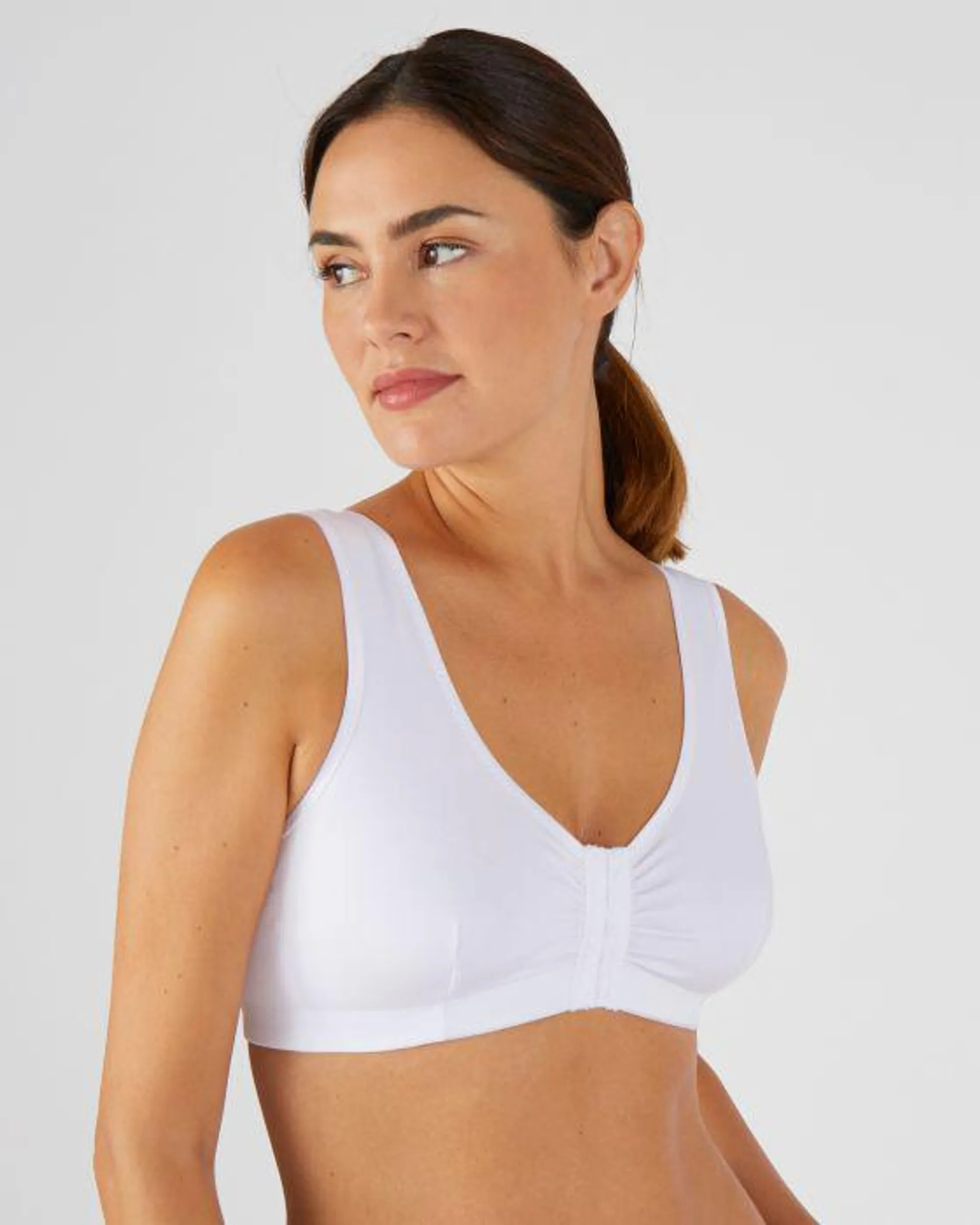 Soutien-gorge ouvert devant, bonnets universels