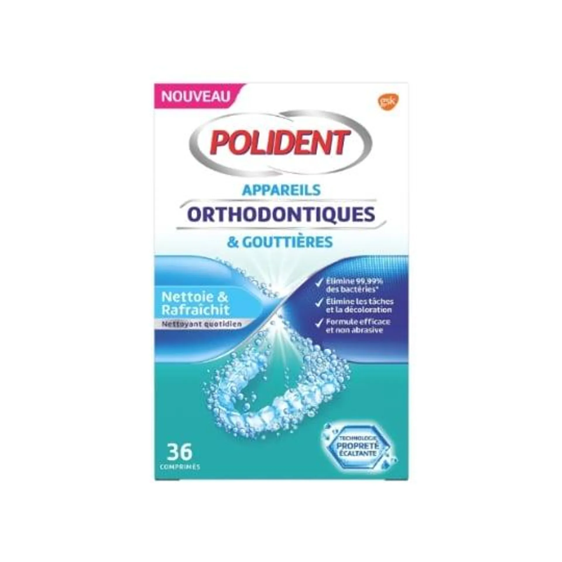 Nettoyant Orthodontiques & Gouttières POLIDENT