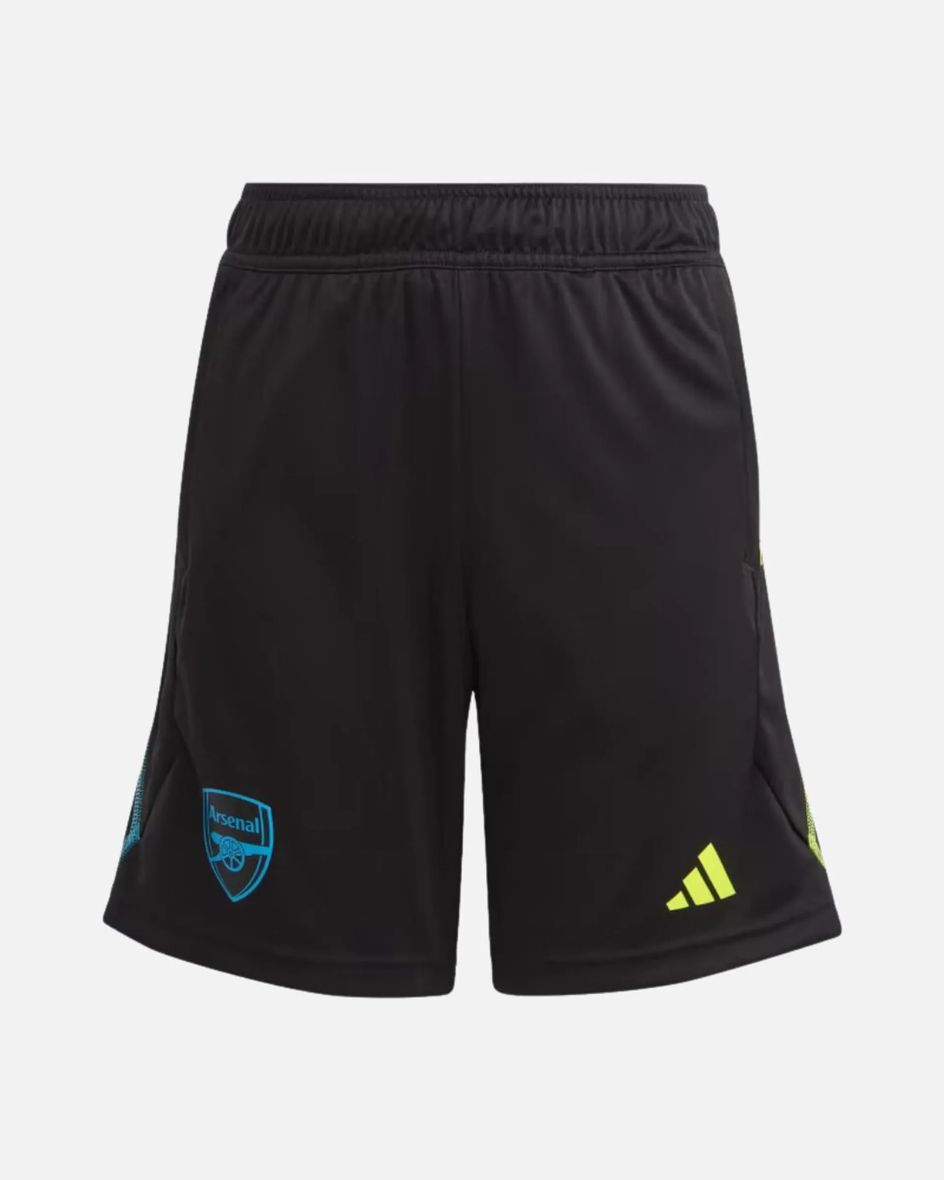 Short d'entrainement Arsenal Junior 2023/2024 - Noir/Jaune/Bleu