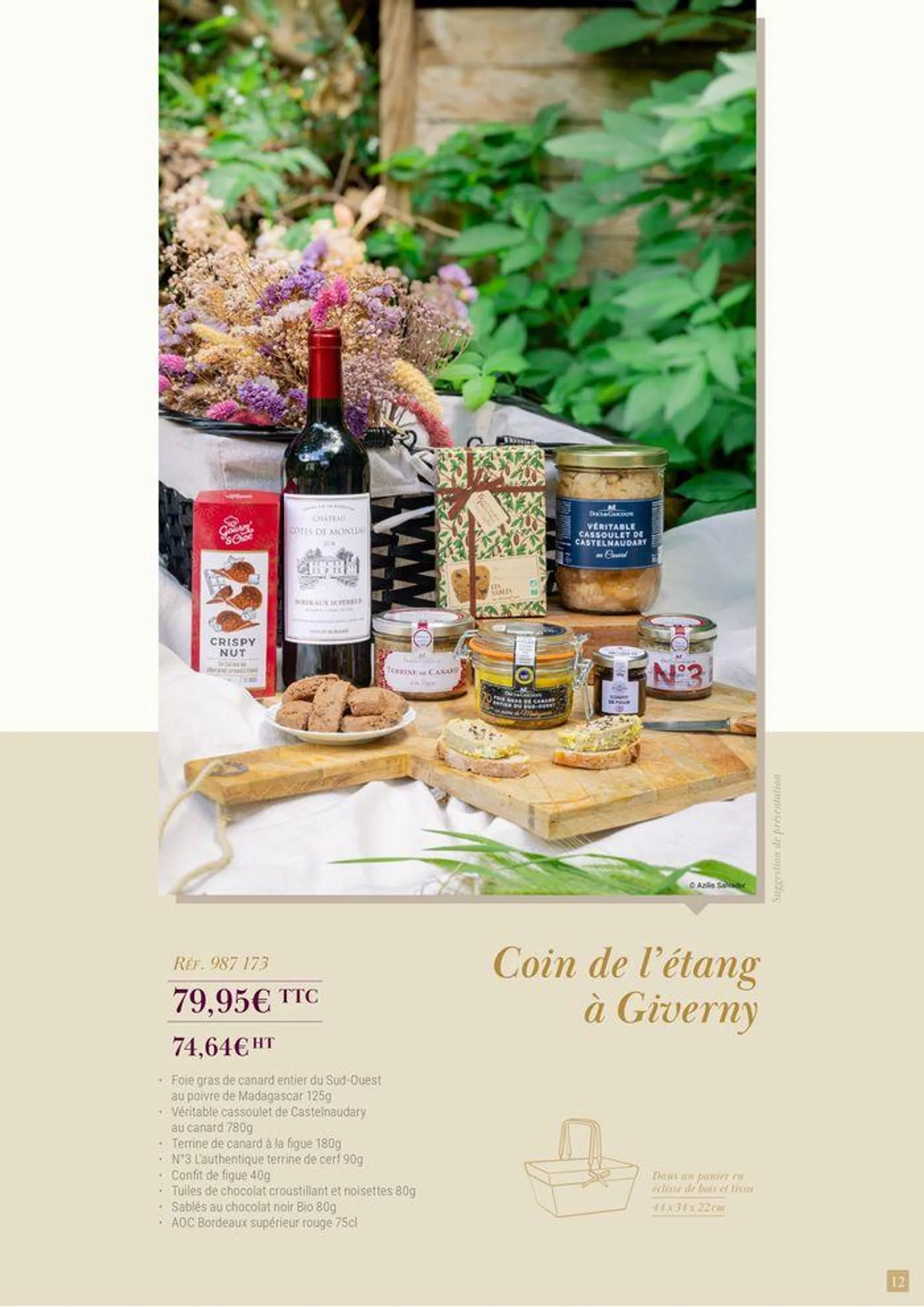 Cadeaux Gourmands Ducs De Gascogne 2024-2025 du 19 août au 31 janvier 2025 - Catalogue page 13