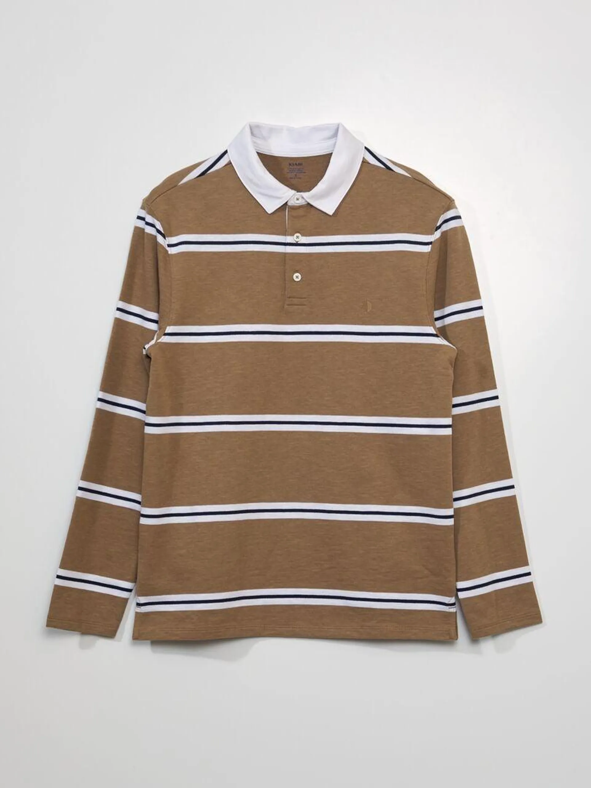 Polo en jersey - Beige