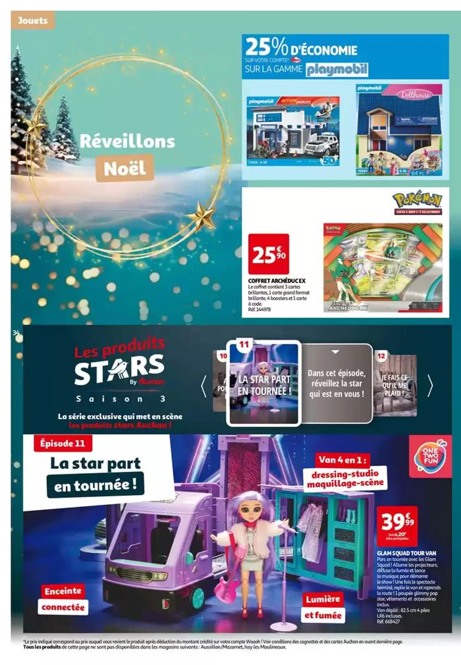 Top depart : 25 jours Auchan  du 29 octobre au 4 novembre 2024 - Catalogue page 34