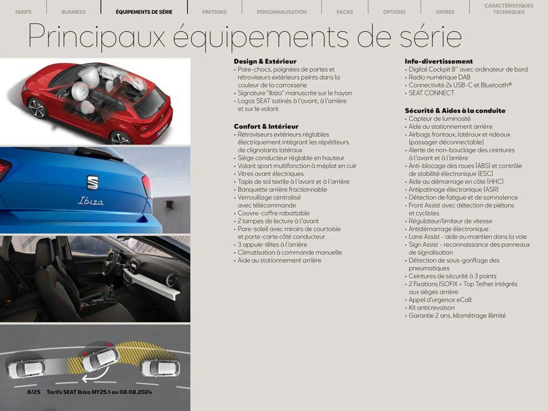 SEAT Ibiza du 14 août au 14 août 2025 - Catalogue page 8