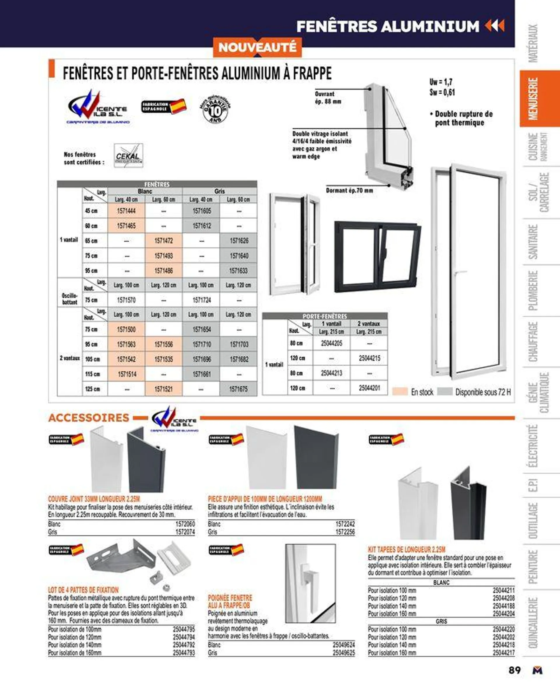 Guide produits 2024 du 15 mars au 31 décembre 2024 - Catalogue page 89