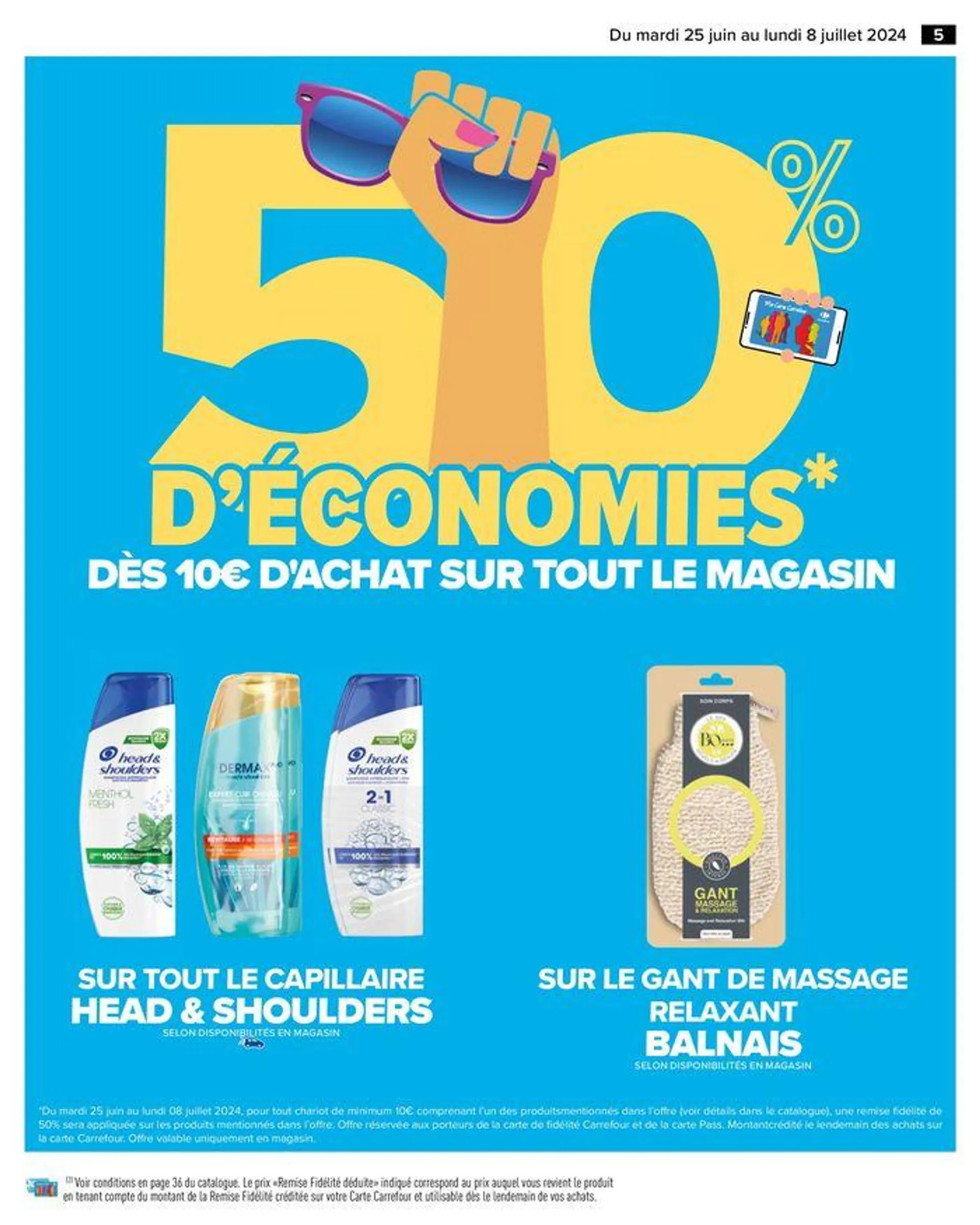 Les journées belles et rebelles - 50% d'Economies du 25 juin au 8 juillet 2024 - Catalogue page 7