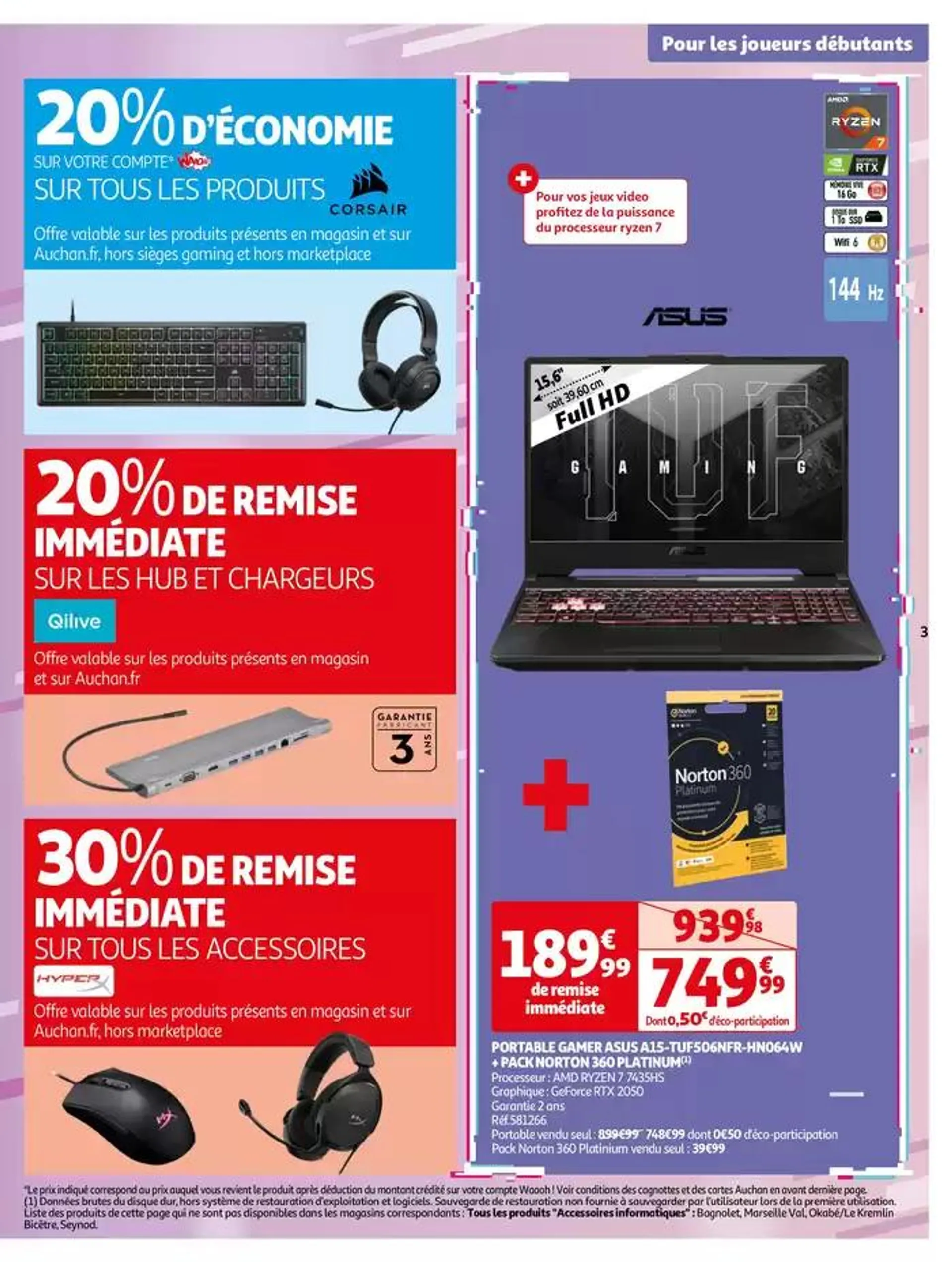 Games Week : passez au niveau supérieur du 15 octobre au 28 octobre 2024 - Catalogue page 3