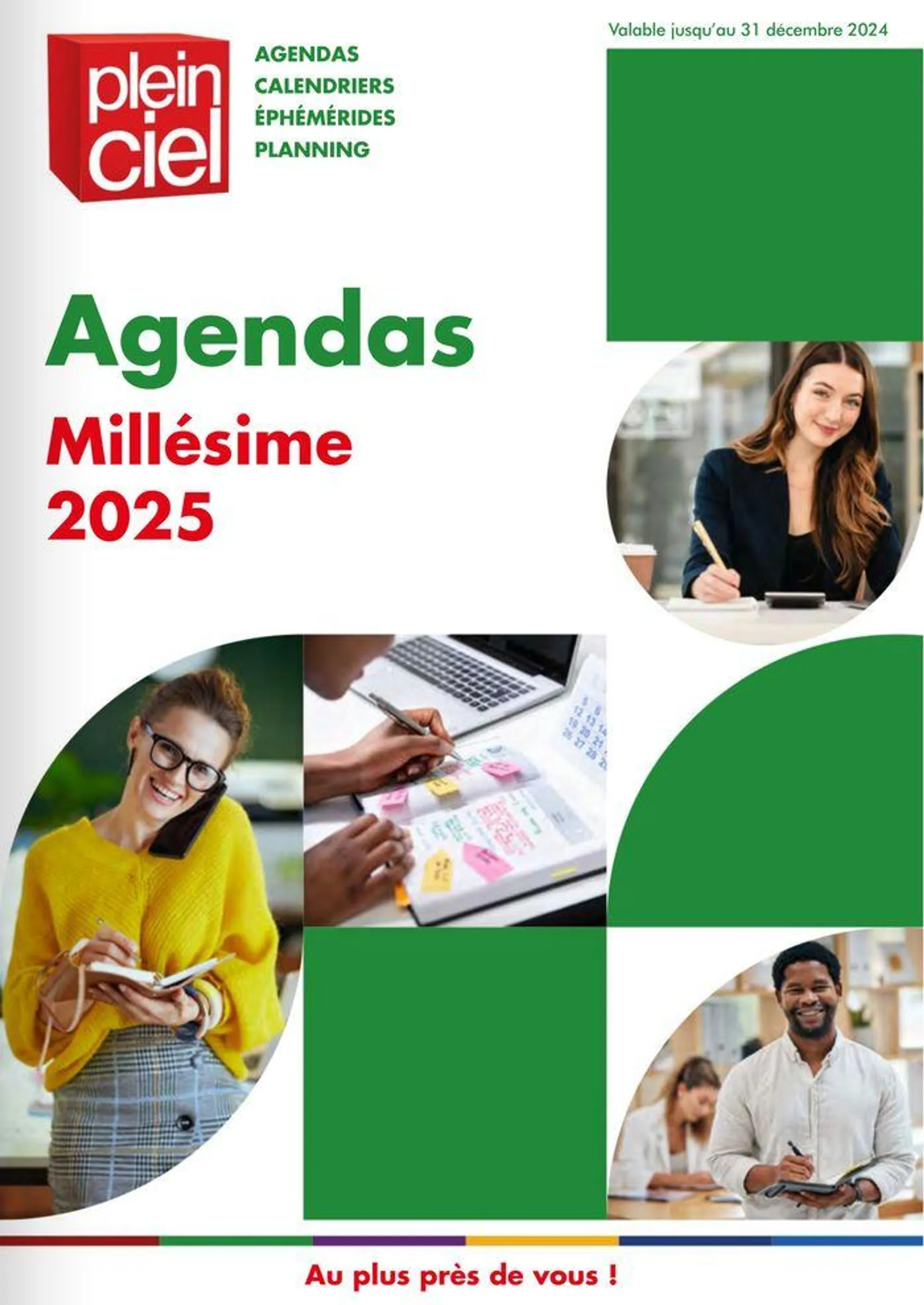 Agendas du 15 juillet au 31 décembre 2024 - Catalogue page 1