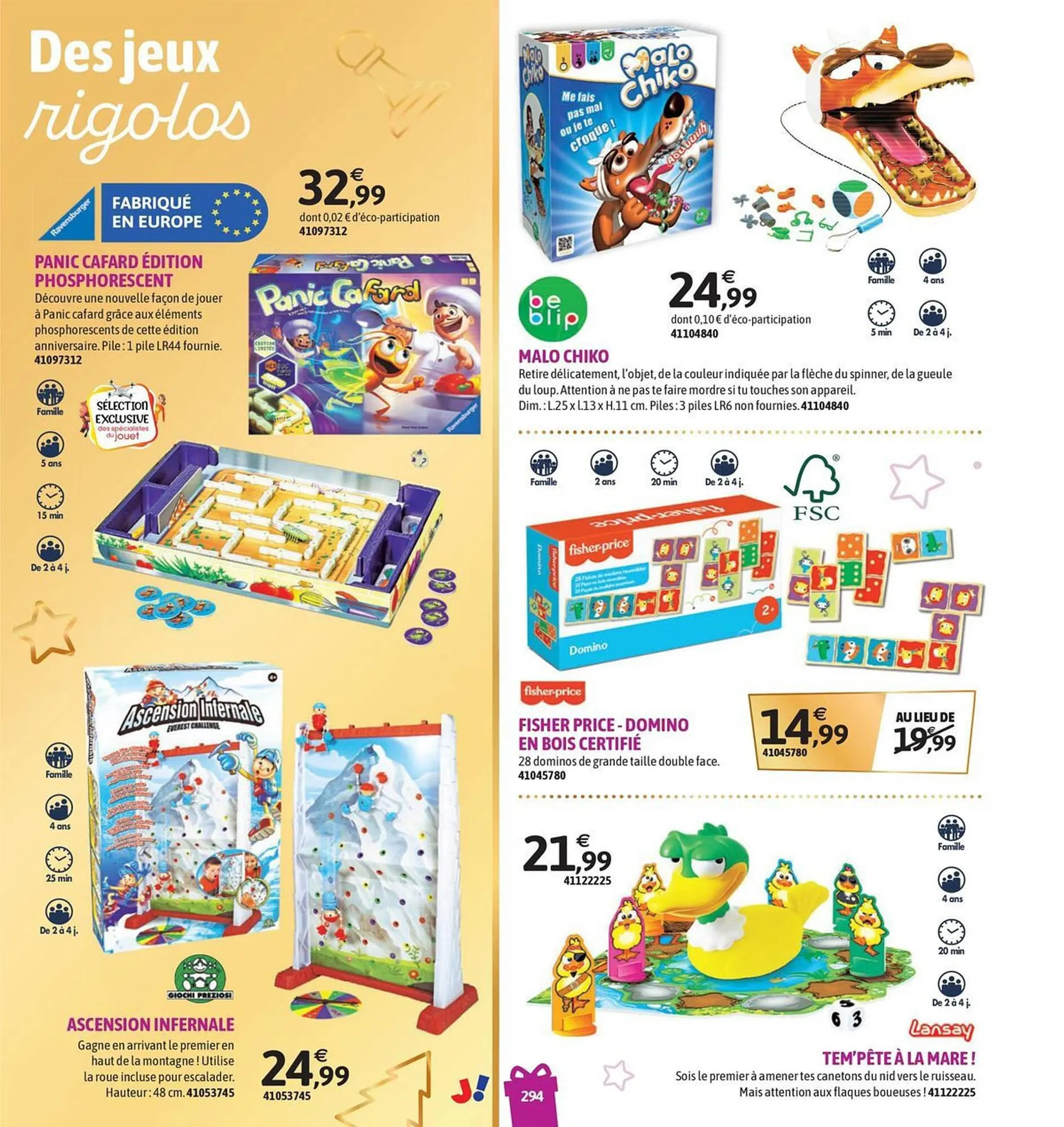 Catalogue JouéClub du 4 octobre au 31 décembre 2023 - Catalogue page 294