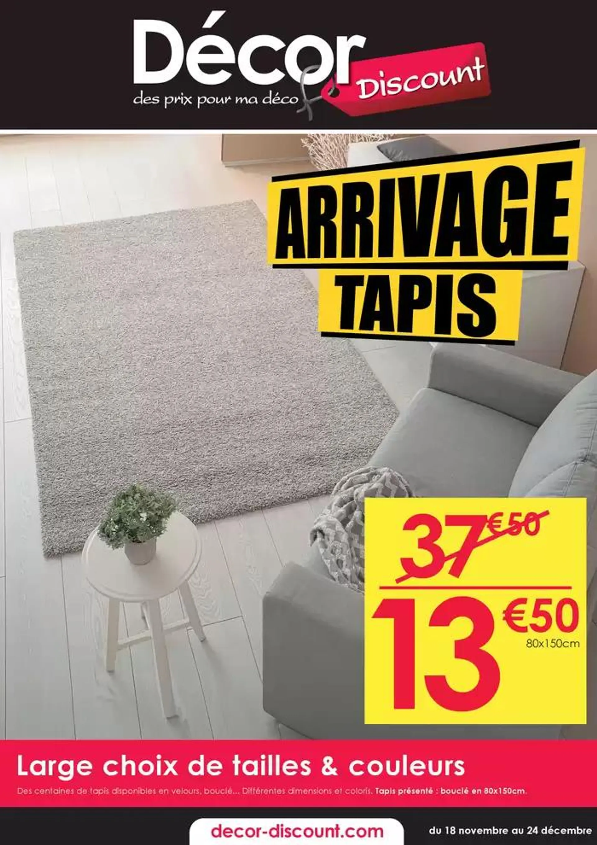 ARRIVAGE TAPIS - 1