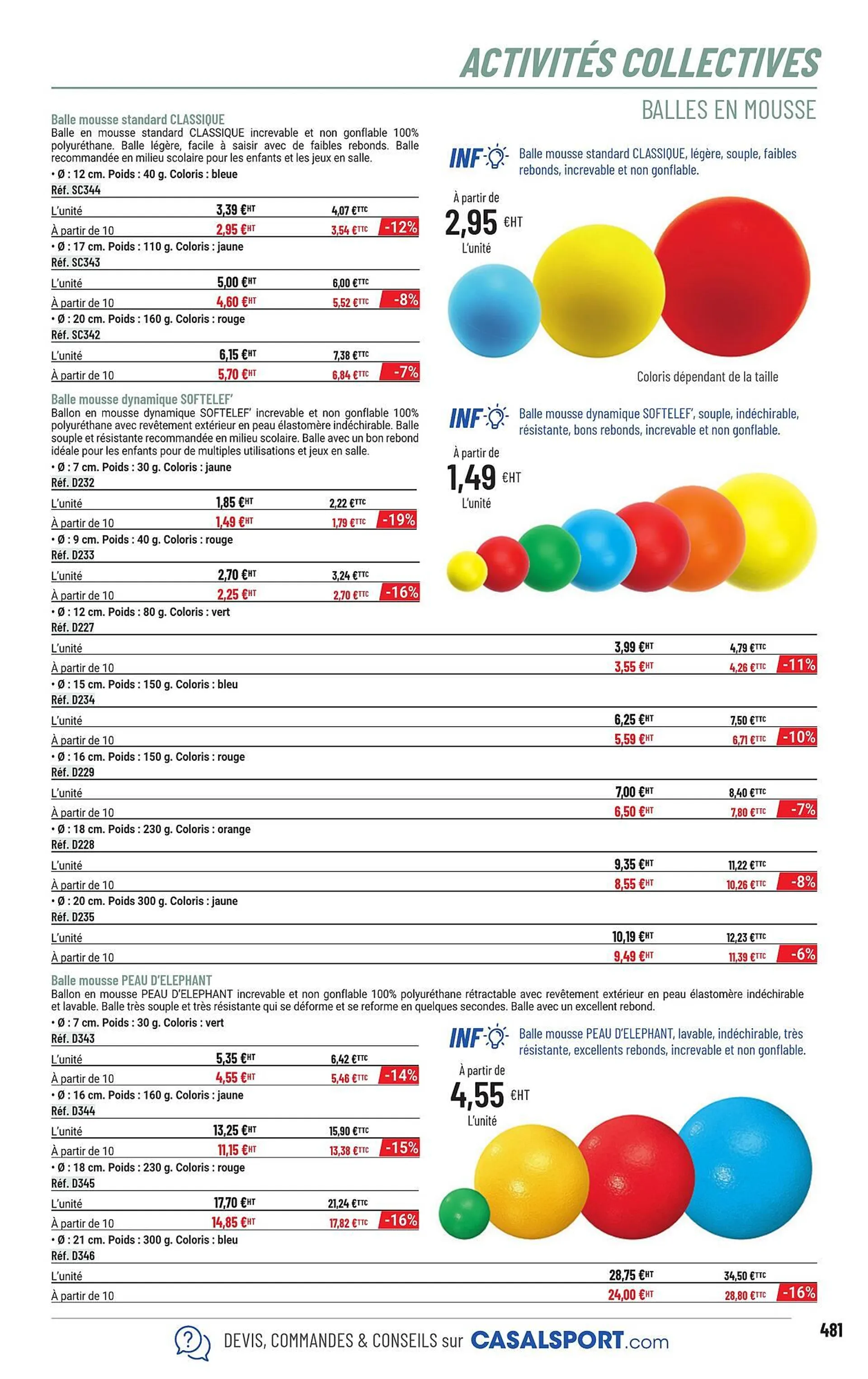 Catalogue Casal Sport du 1 février au 28 décembre 2024 - Catalogue page 377