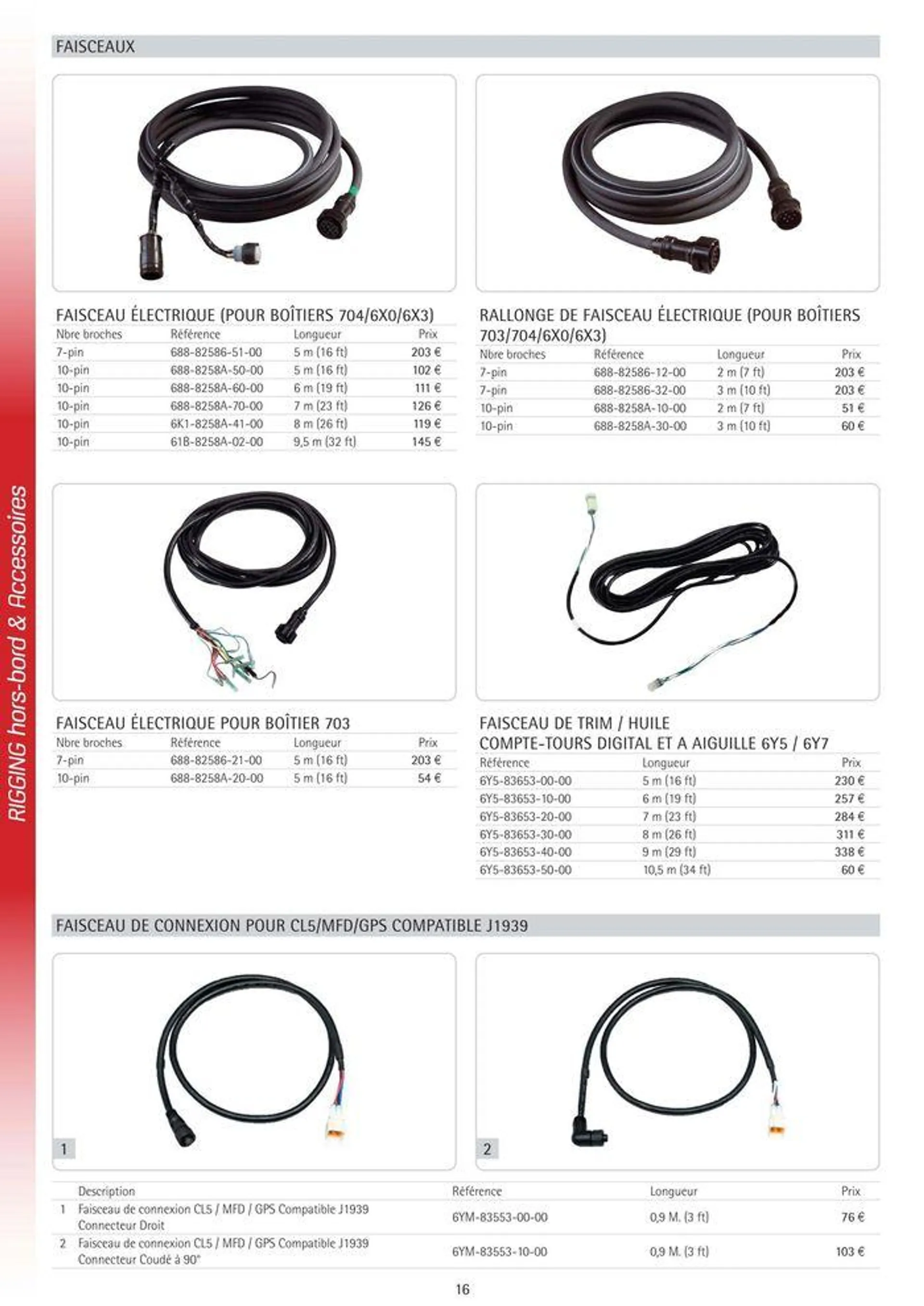 Catalogue Yamaha Marine - Accessoires Marine 2024 - 20